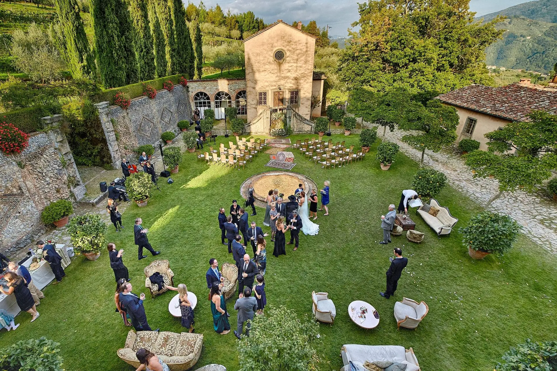 villa catureglio wedding