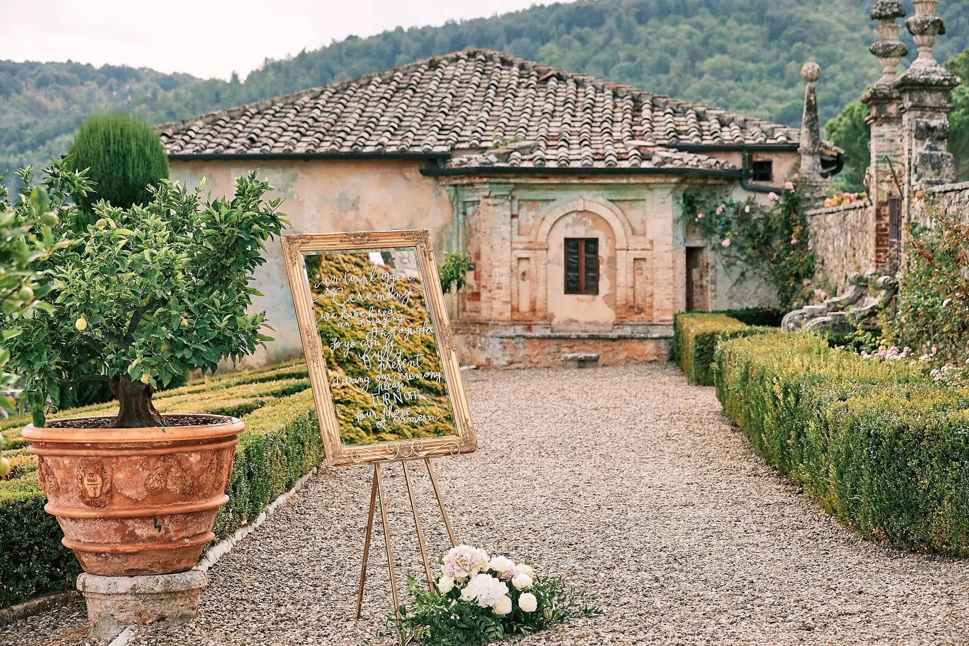 villa cetinale wedding