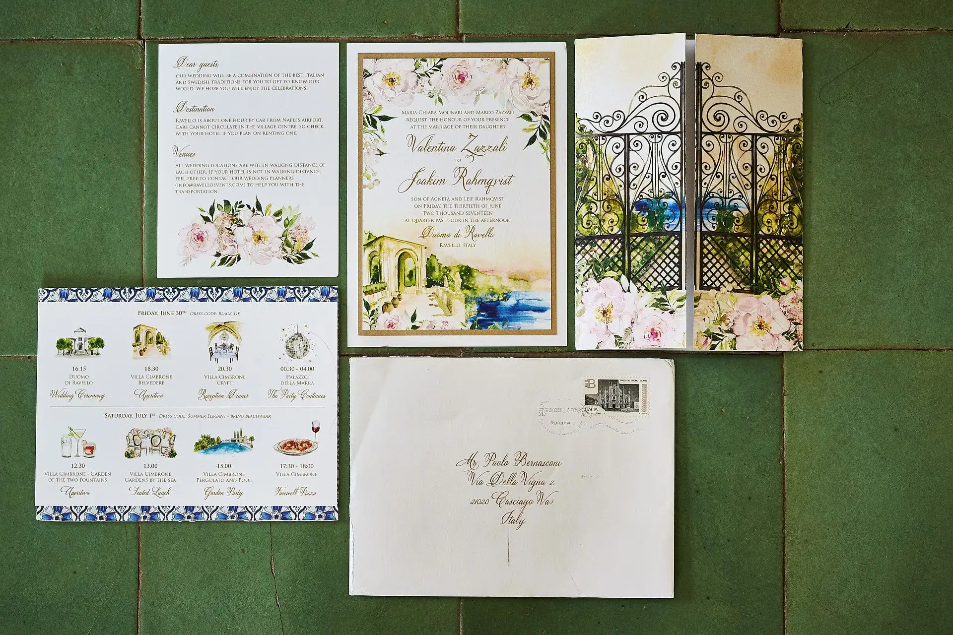 villa cimbrone wedding