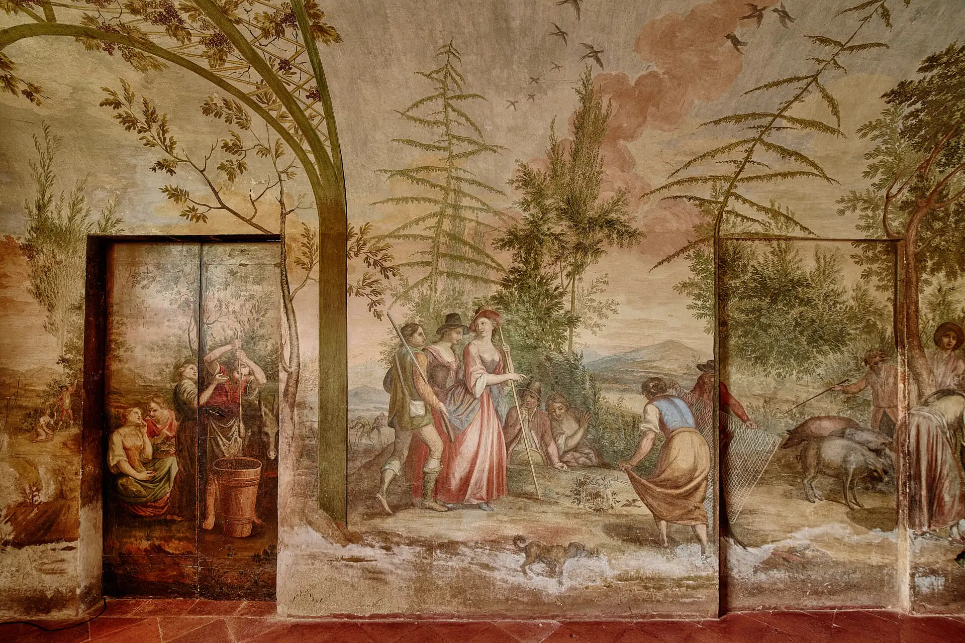 villa di geggiano wedding