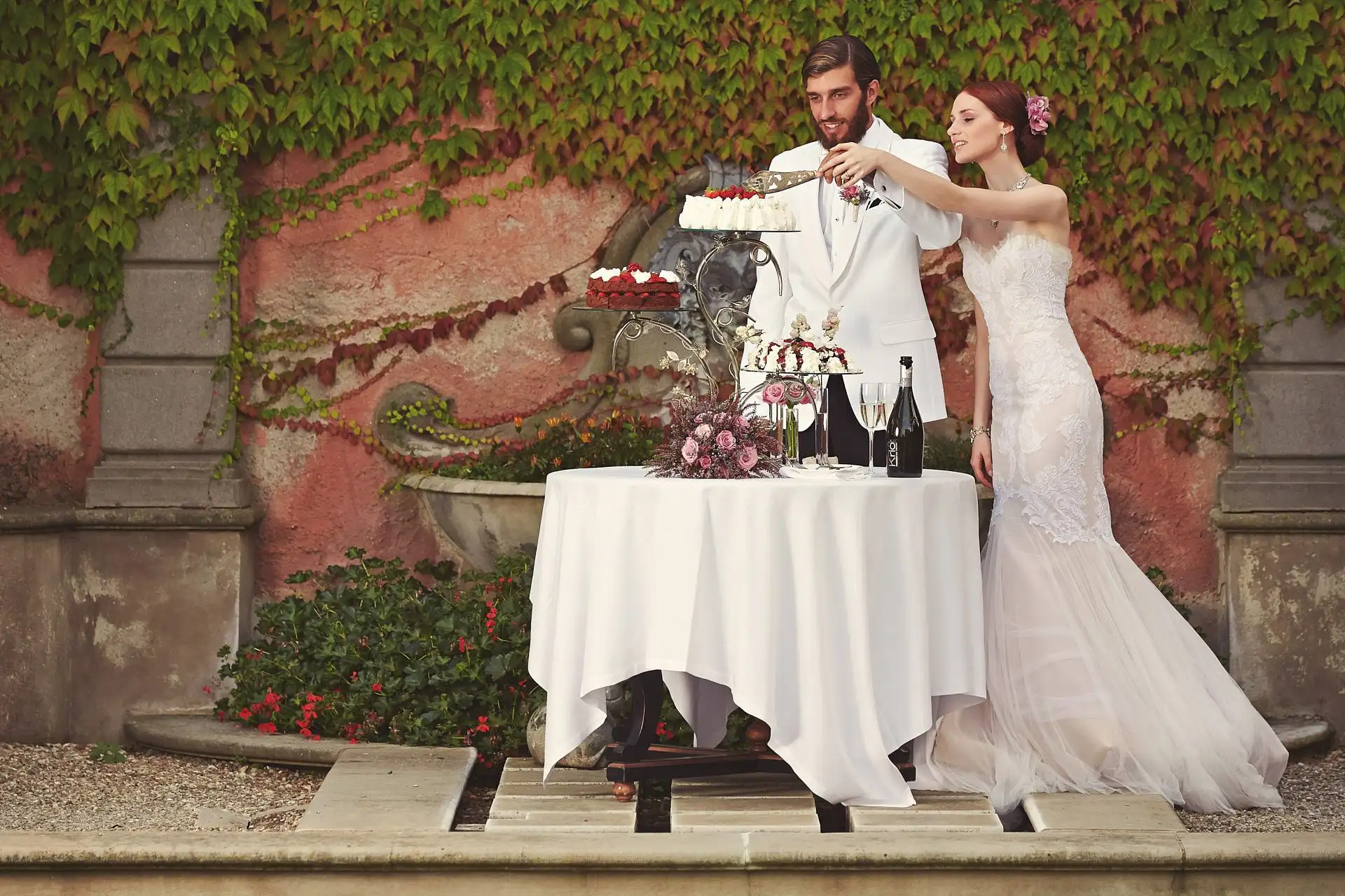 villa mangiacane wedding shoot