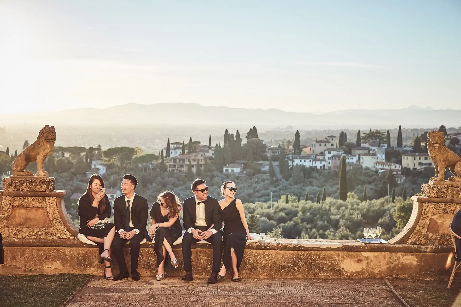 wonderful wedding settignano
