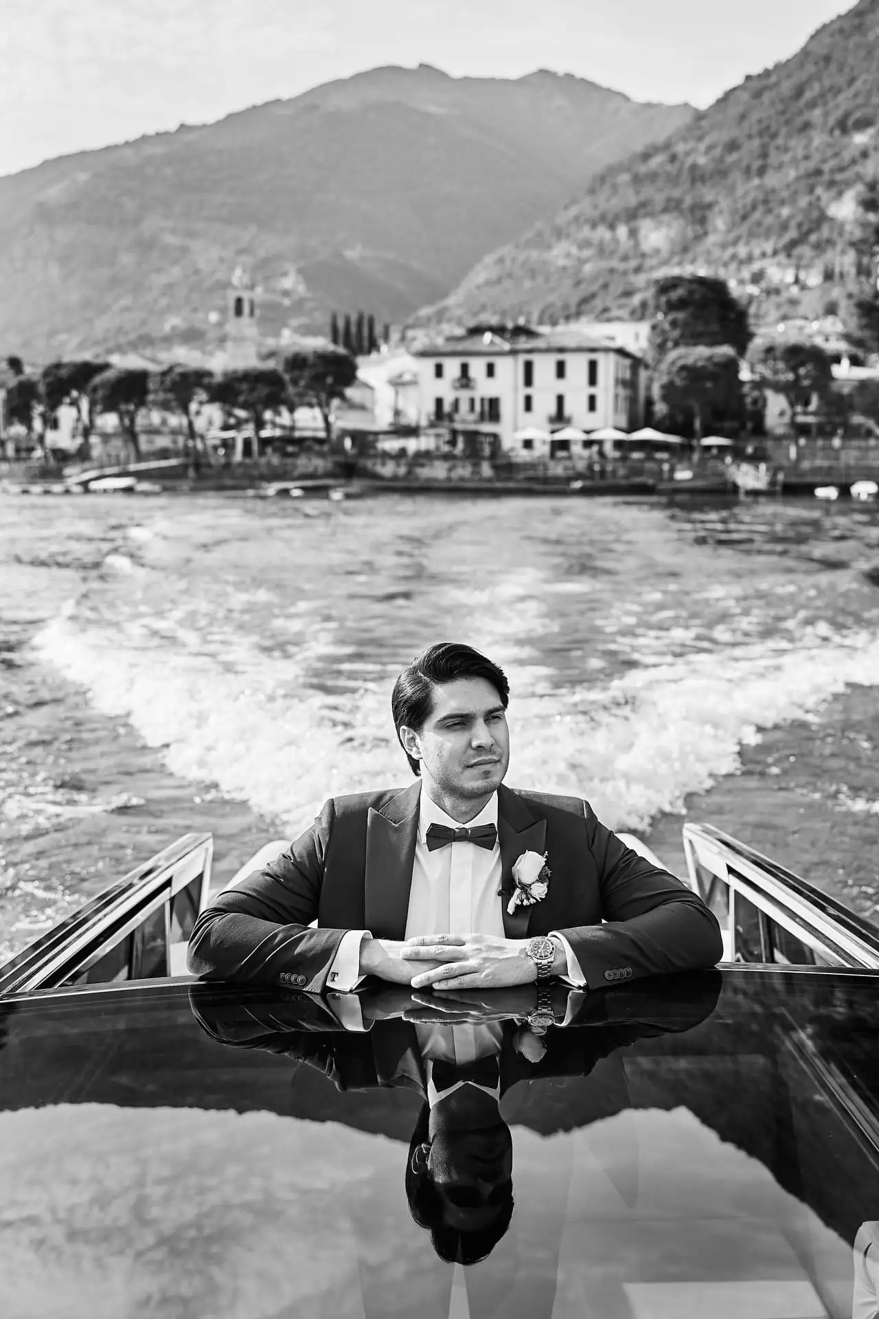 lake como elopement
