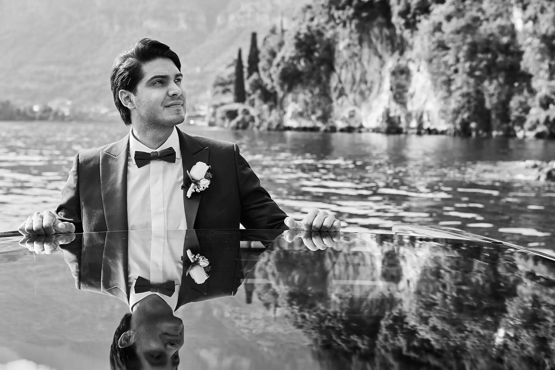 lake como elopement