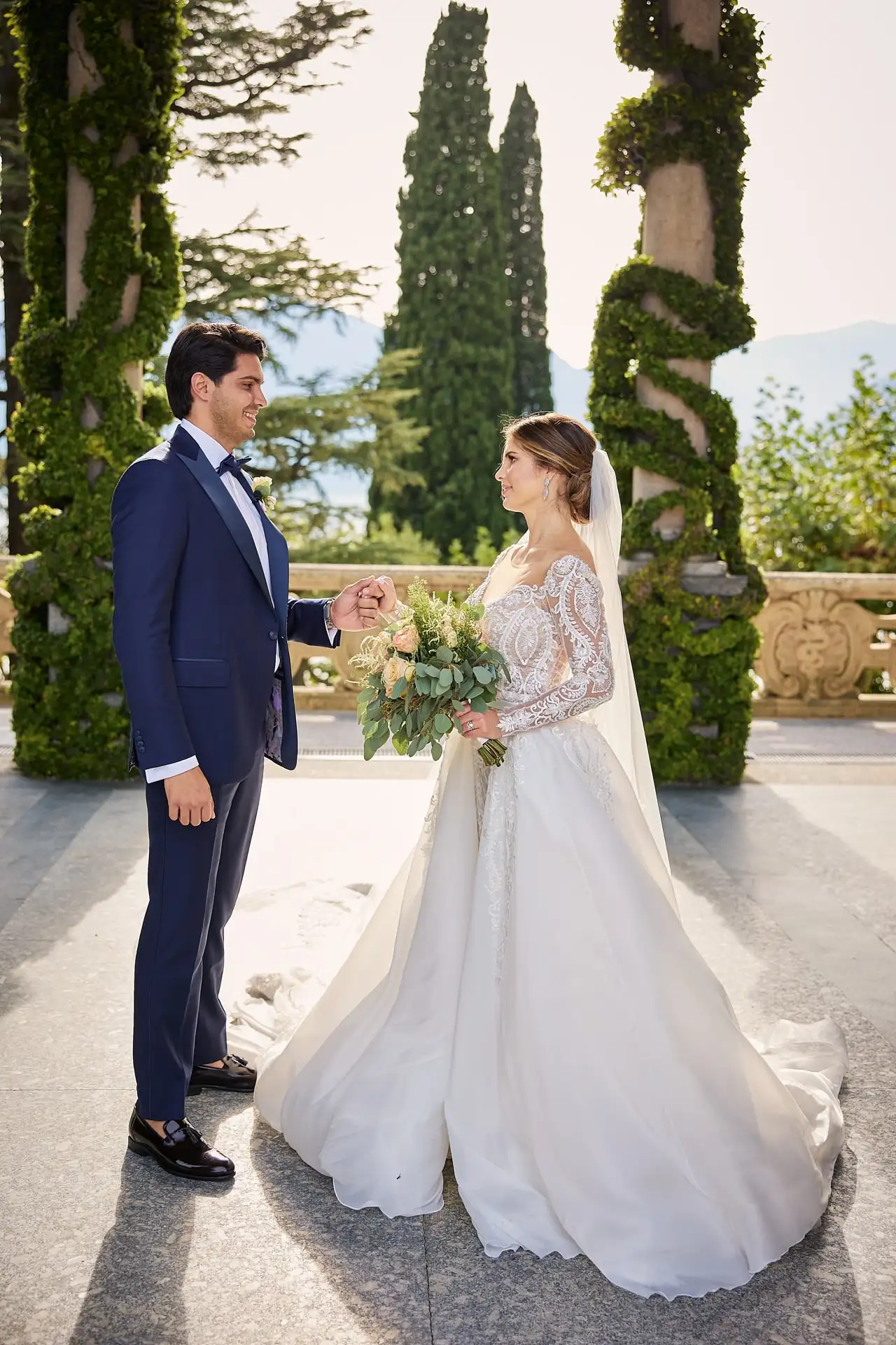 lake como elopement