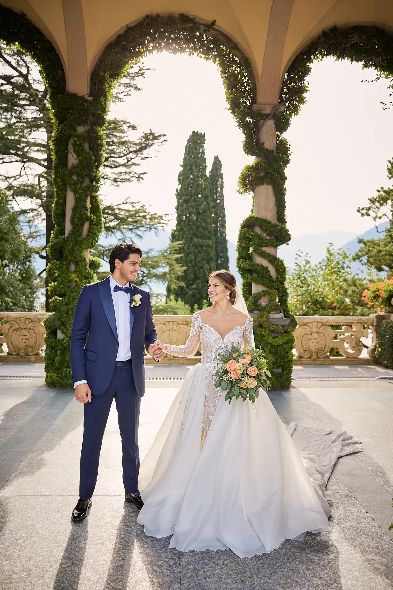lake como elopement