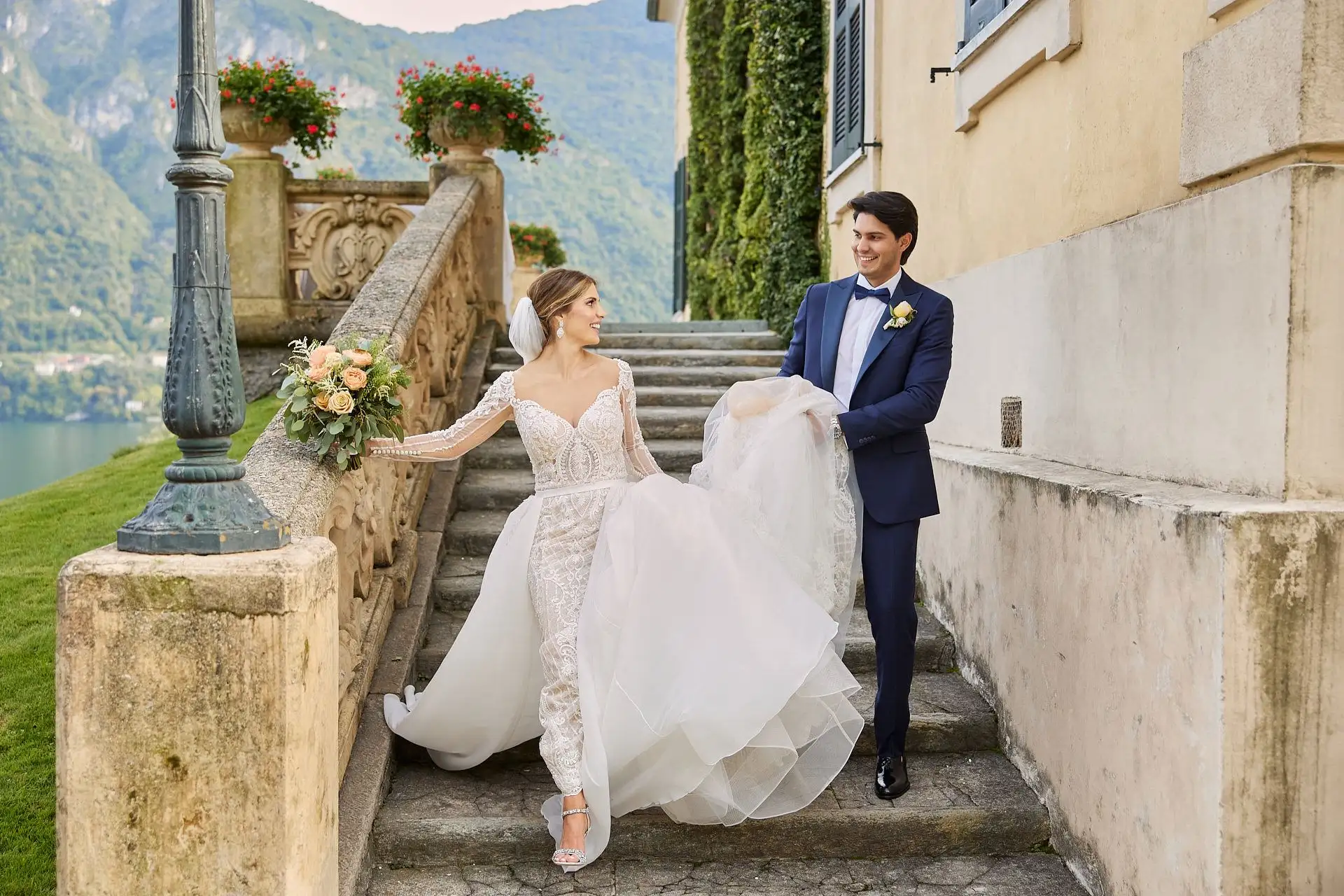 lake como elopement