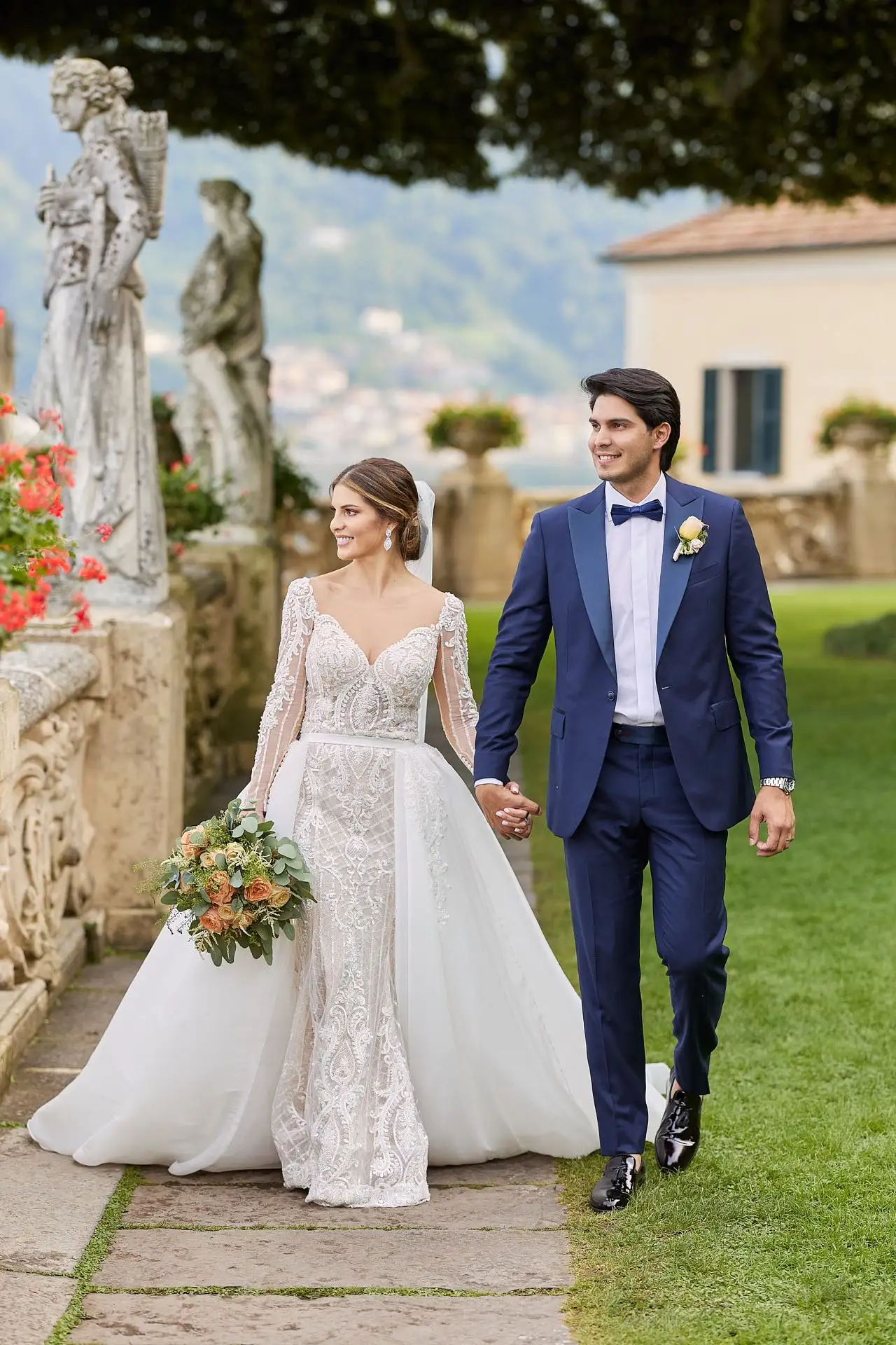 lake como elopement
