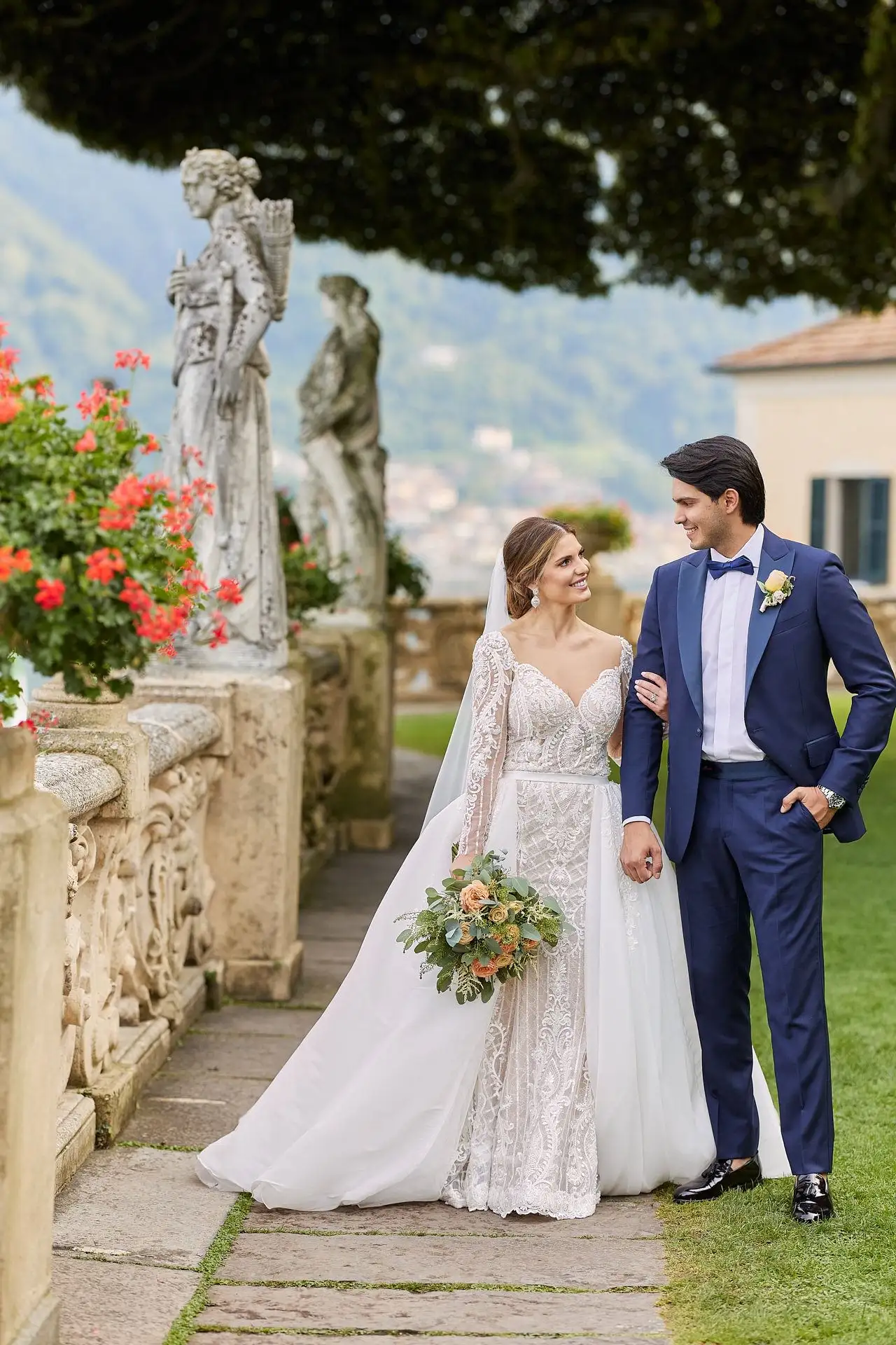 lake como elopement