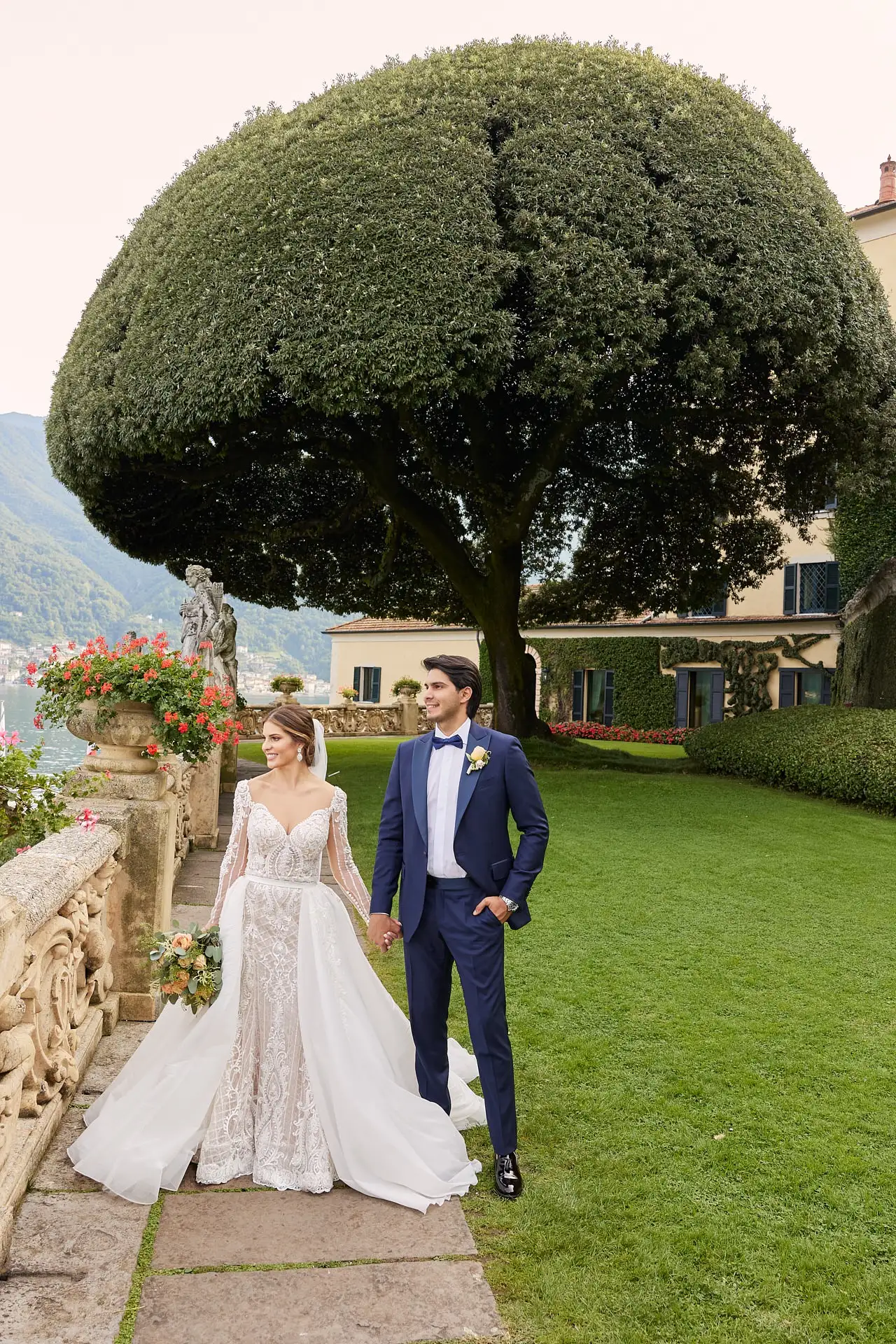 lake como elopement