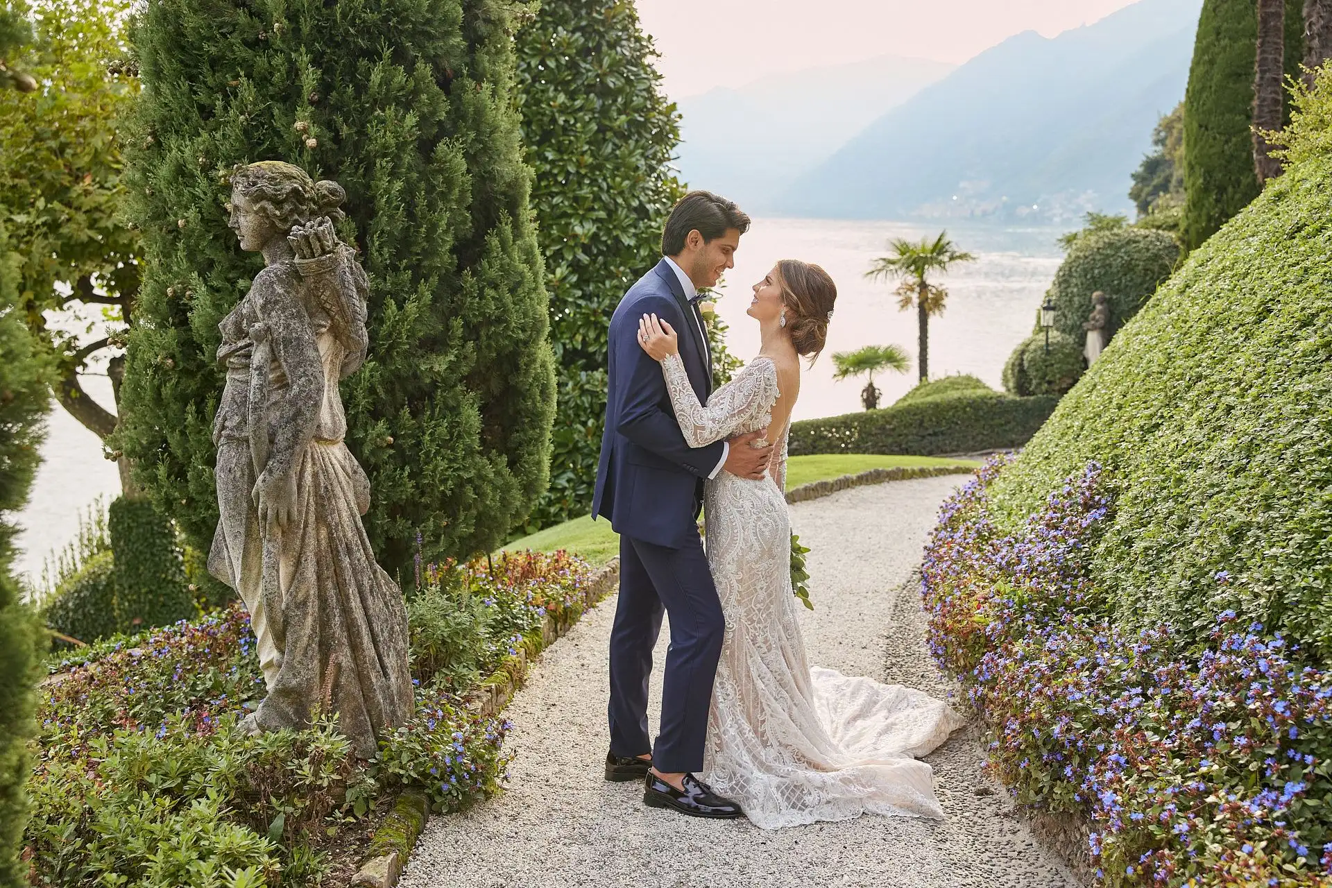 lake como elopement