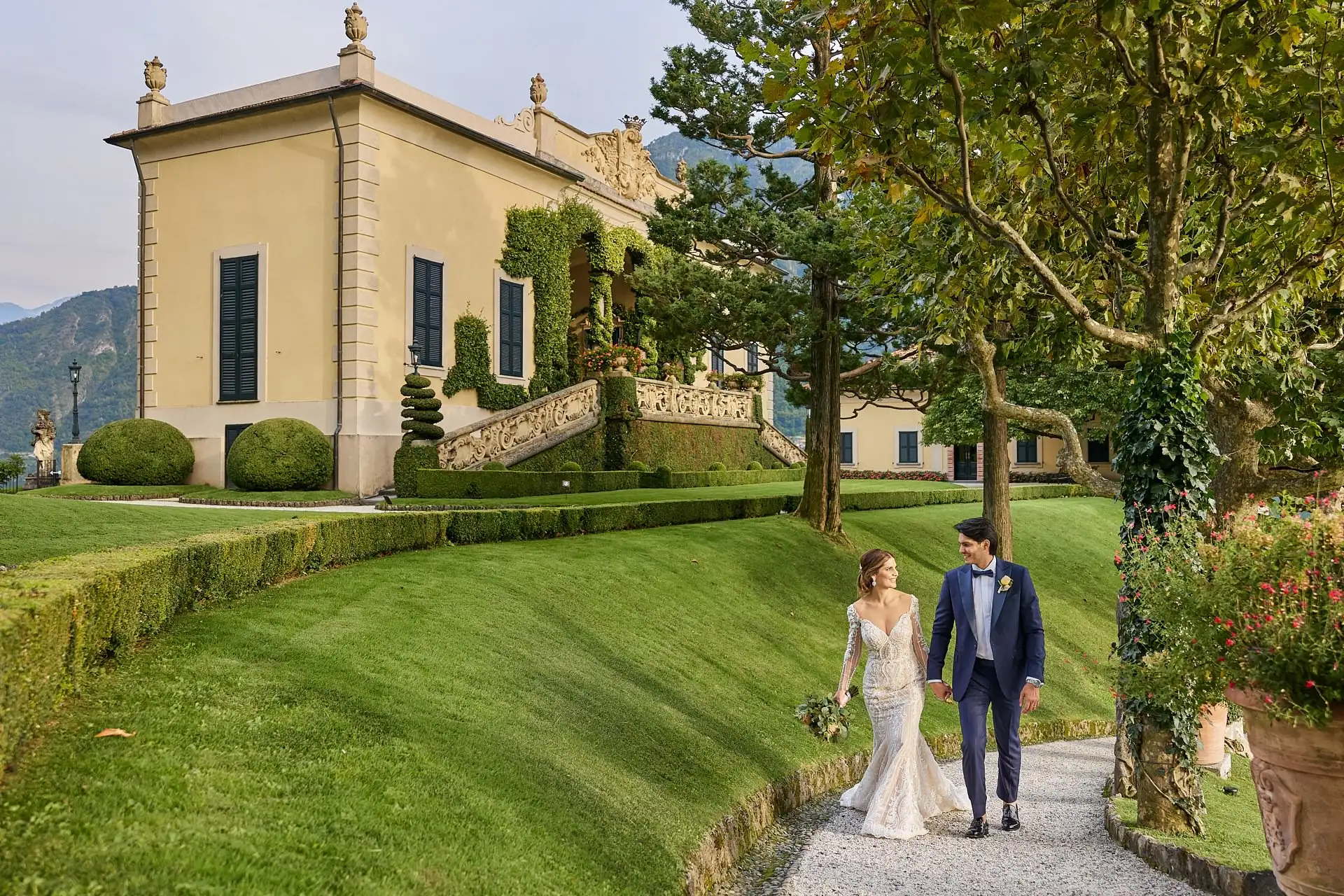 lake como elopement