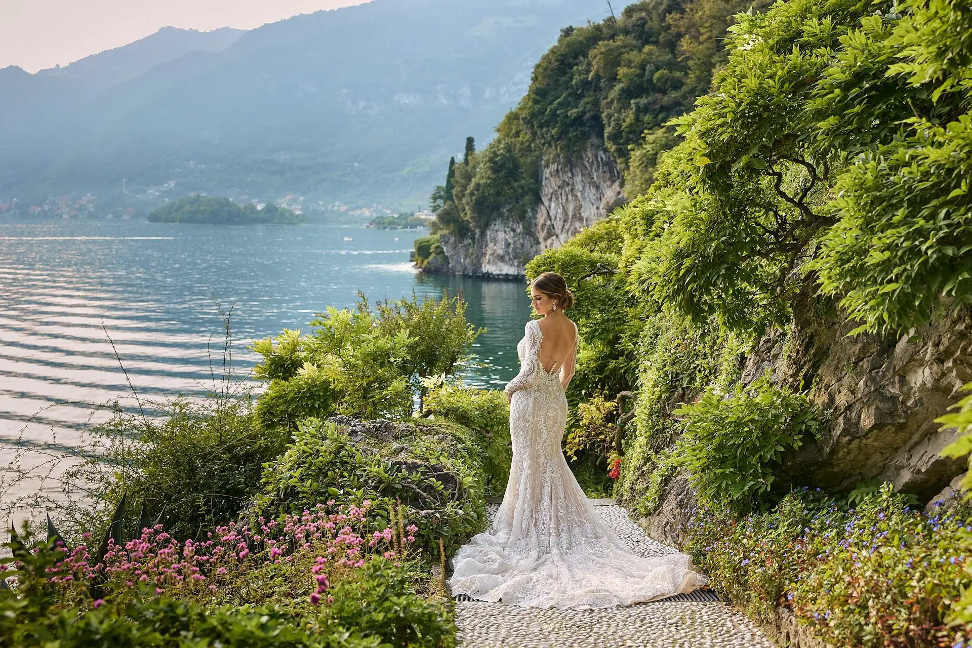 lake como elopement