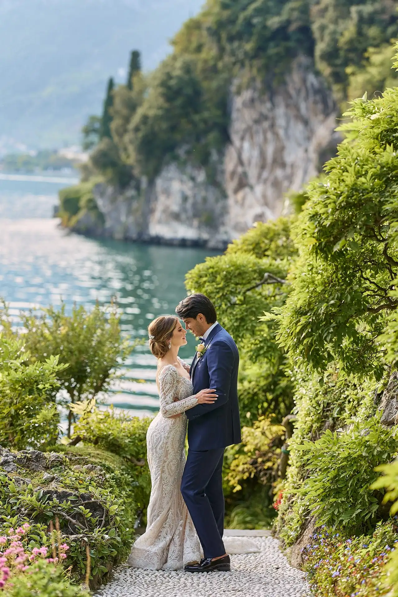 lake como elopement