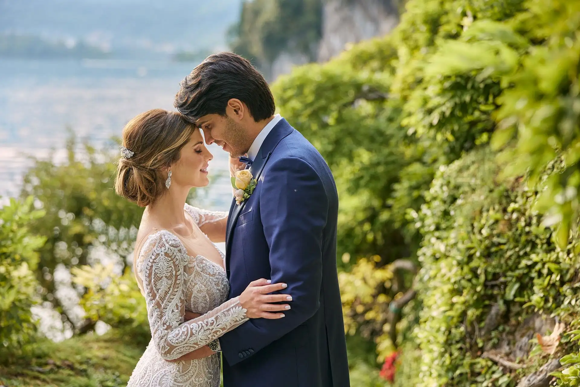 lake como elopement