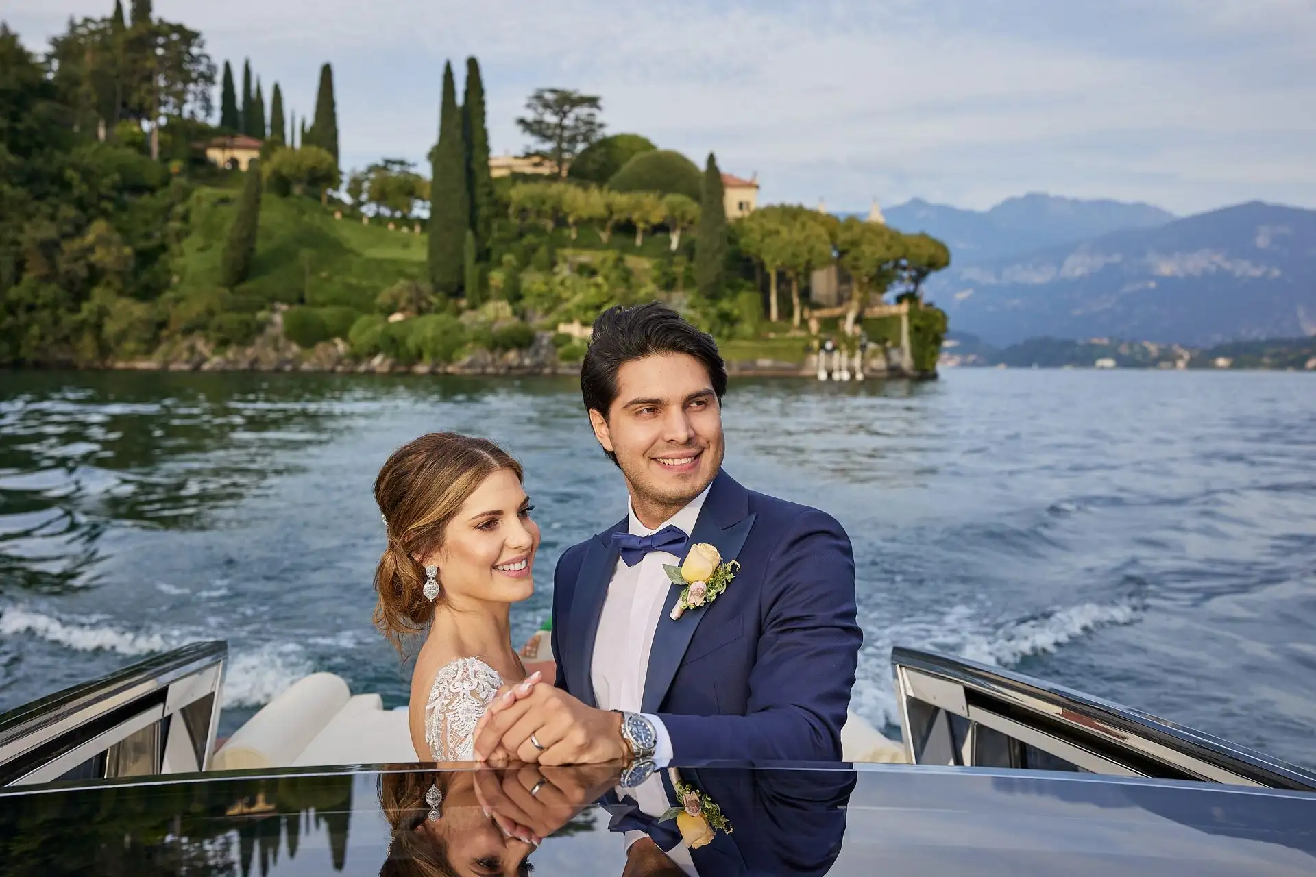 lake como elopement