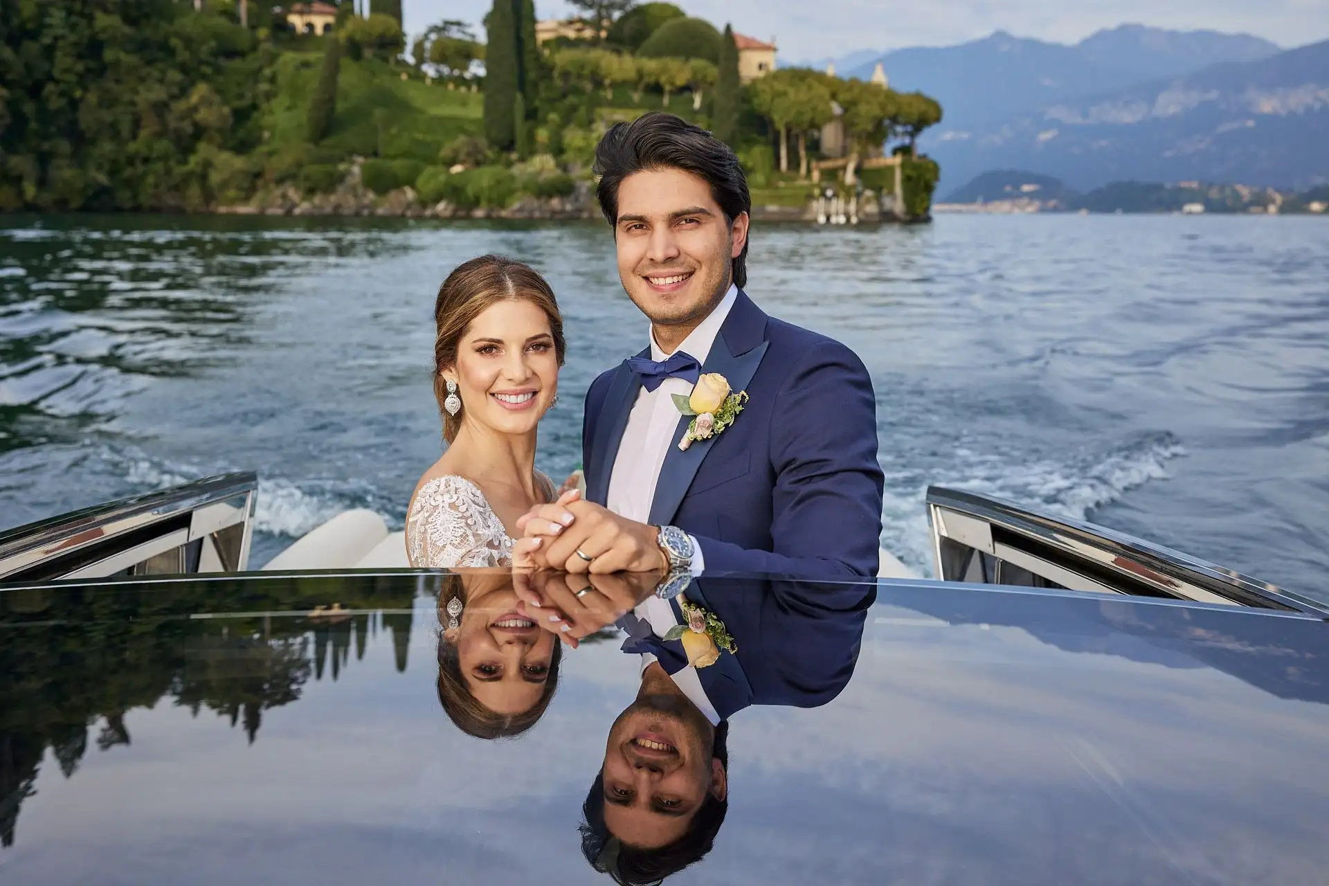 lake como elopement