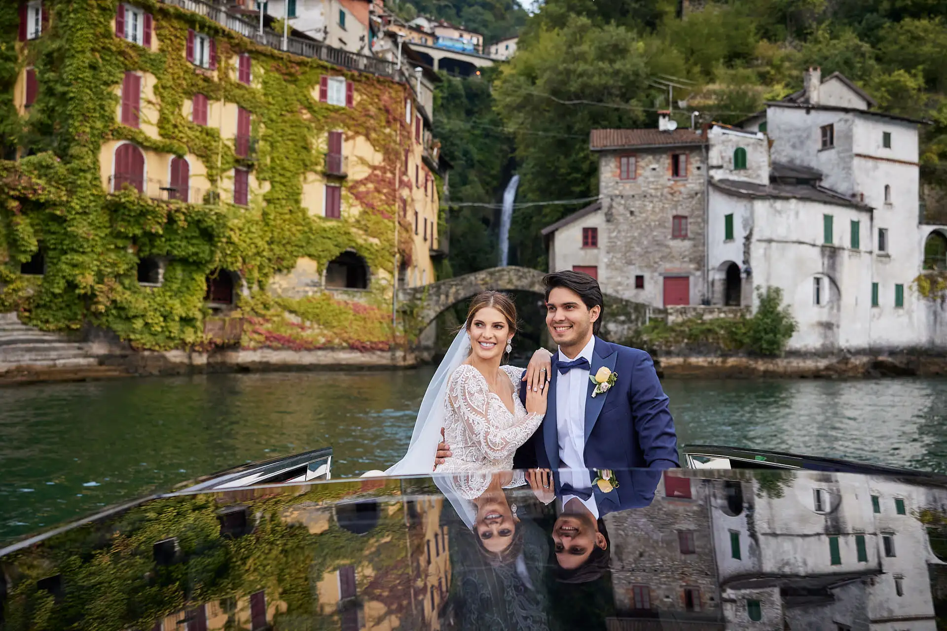lake como elopement