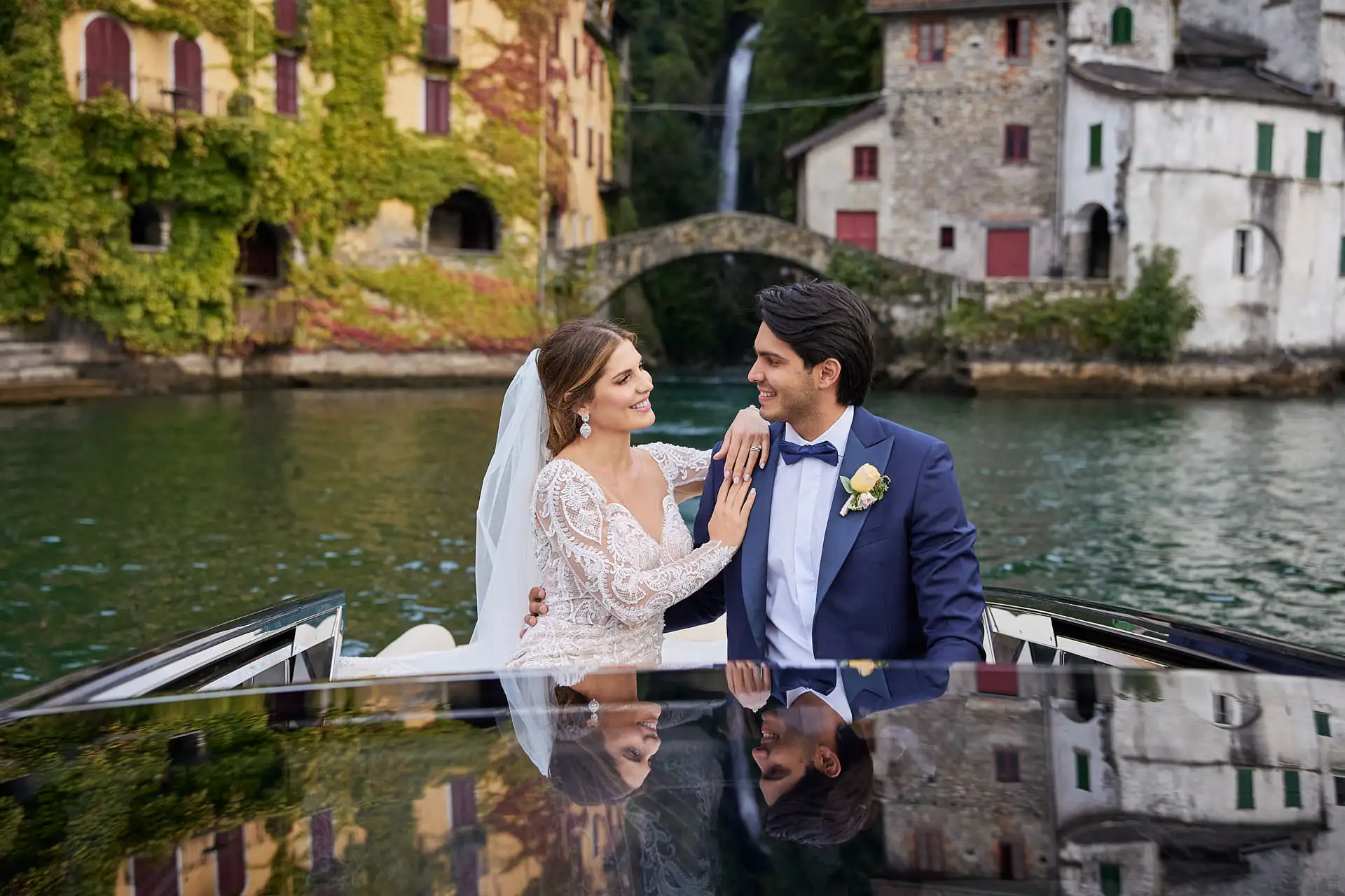 lake como elopement