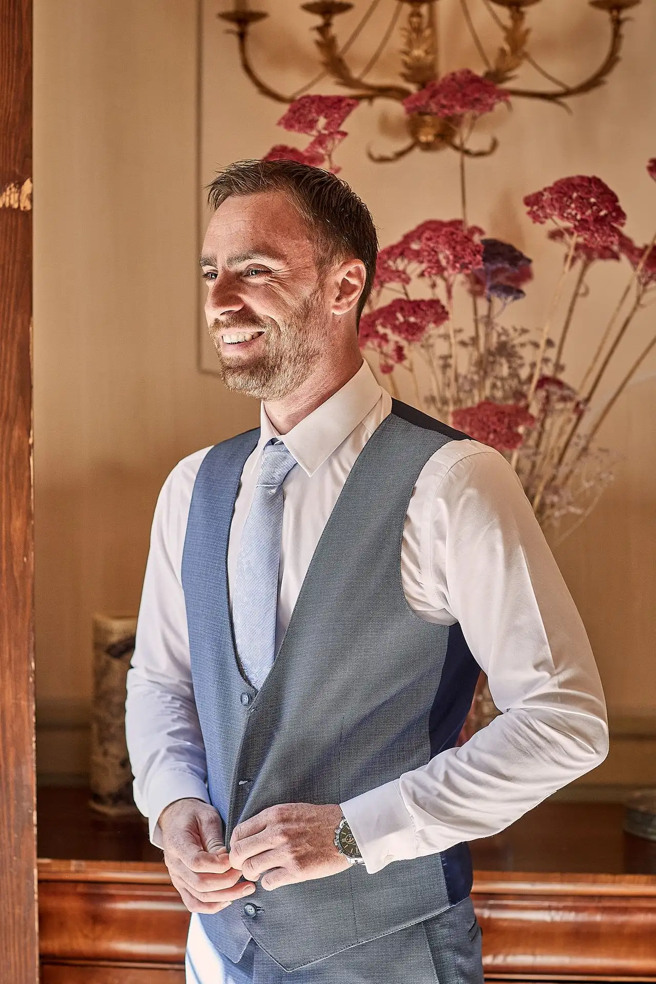 elegant catholic wedding for two