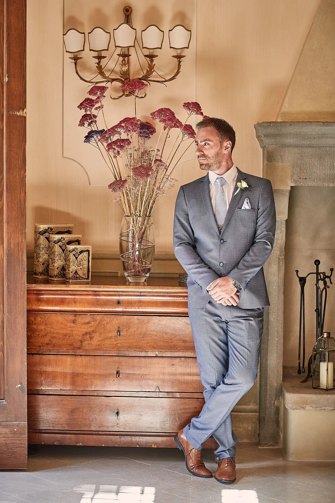 elegant catholic wedding for two