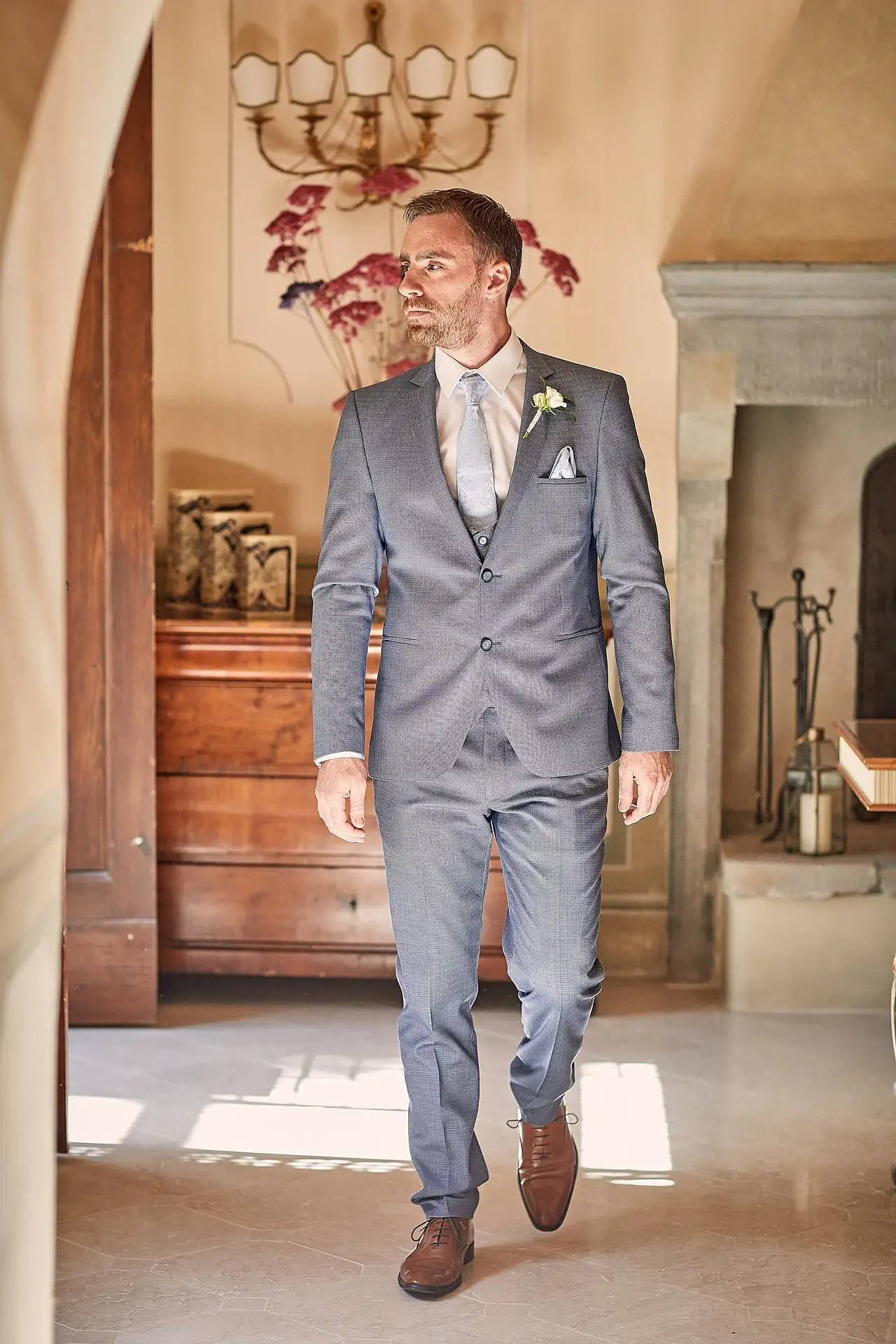 elegant catholic wedding for two