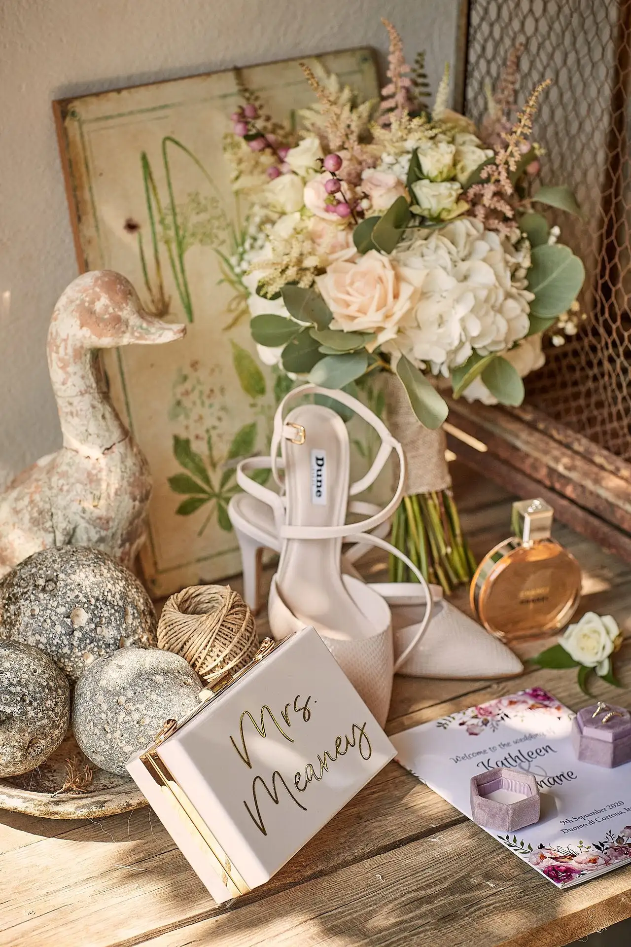 elegant catholic wedding for two