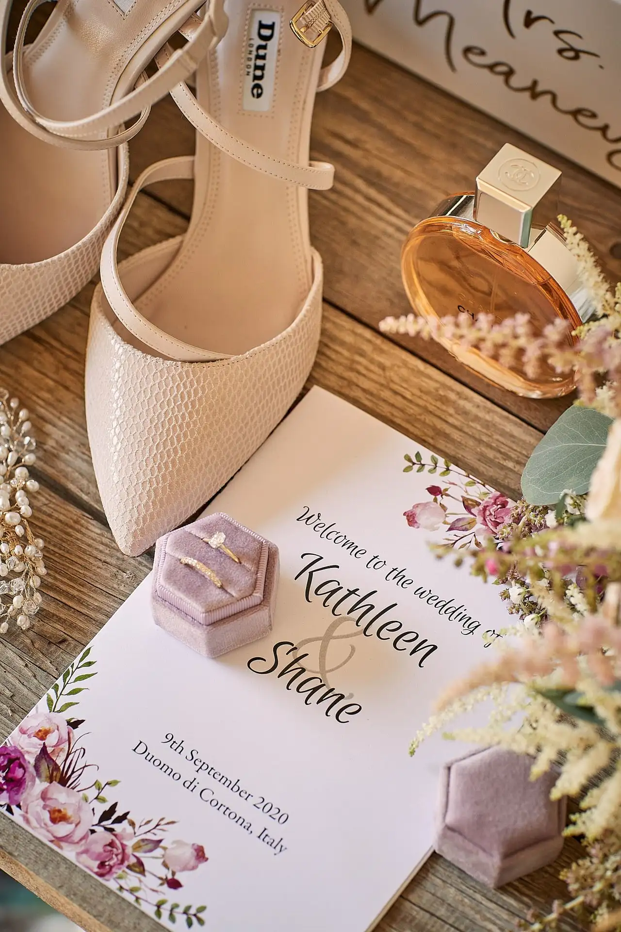 elegant catholic wedding for two