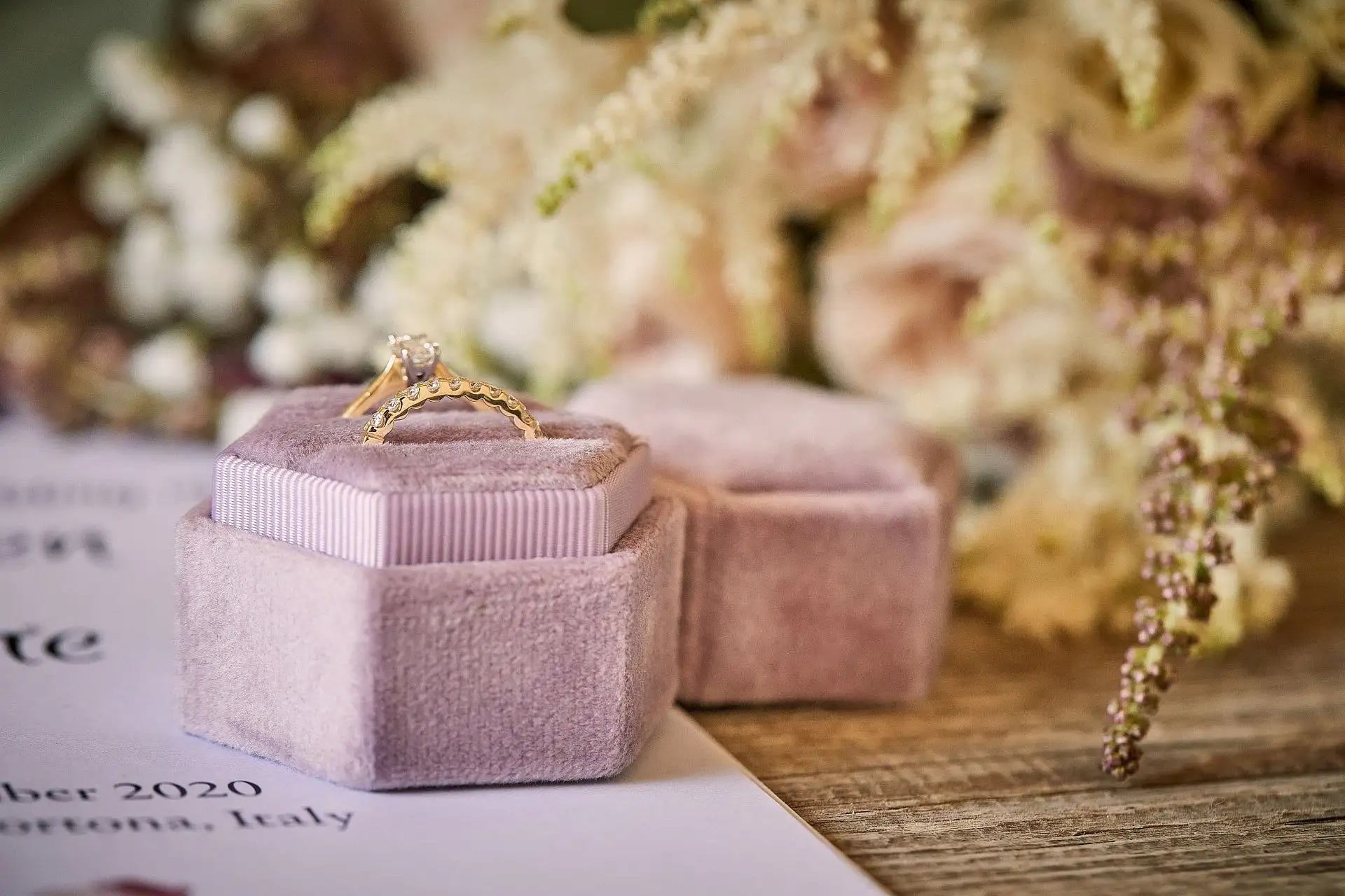 elegant catholic wedding for two
