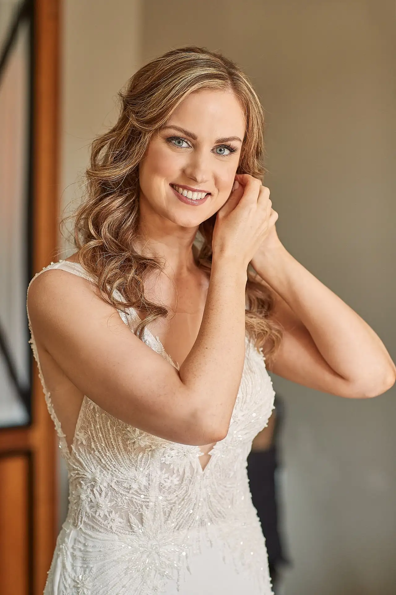 elegant catholic wedding for two