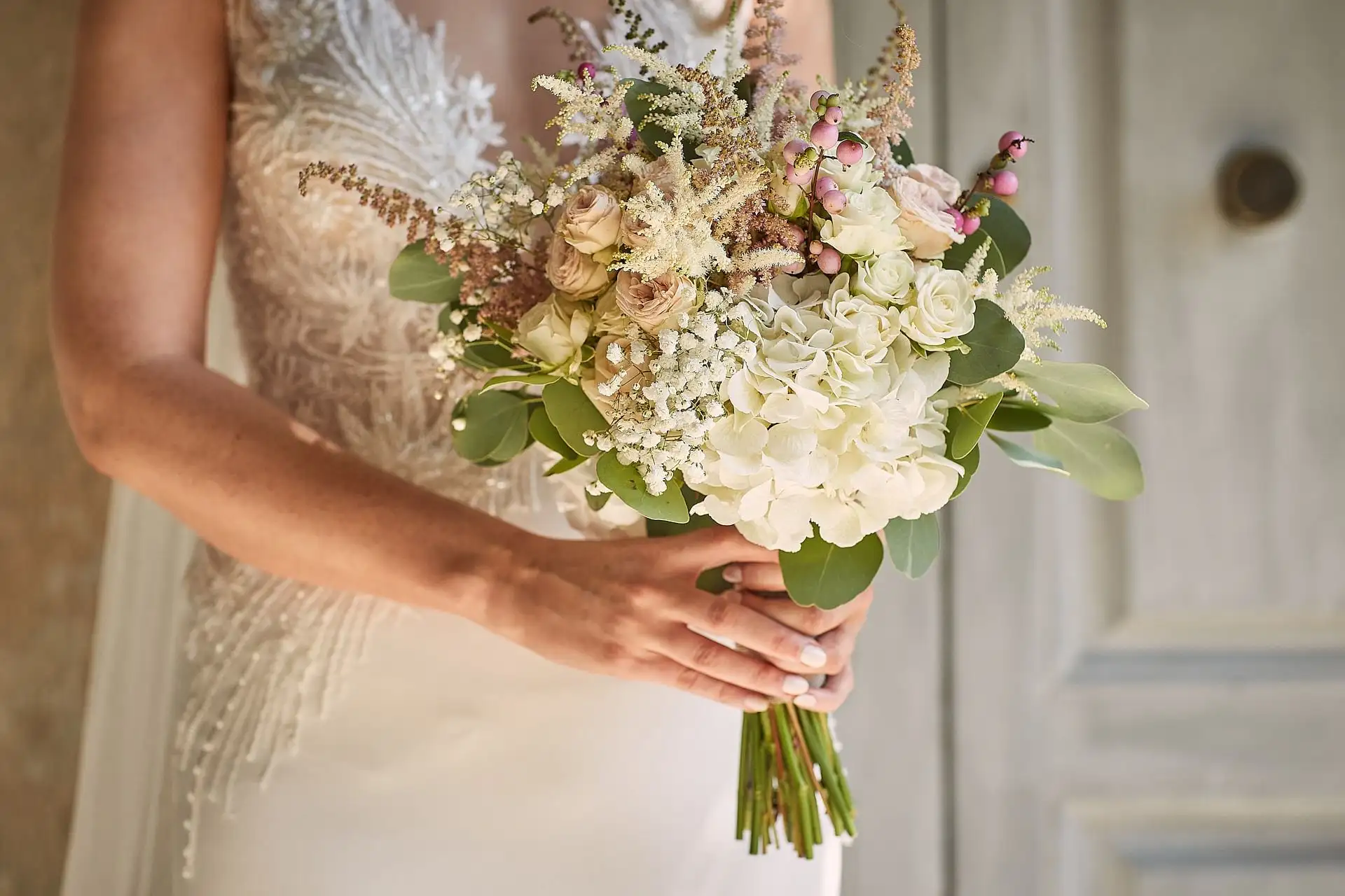 elegant catholic wedding for two