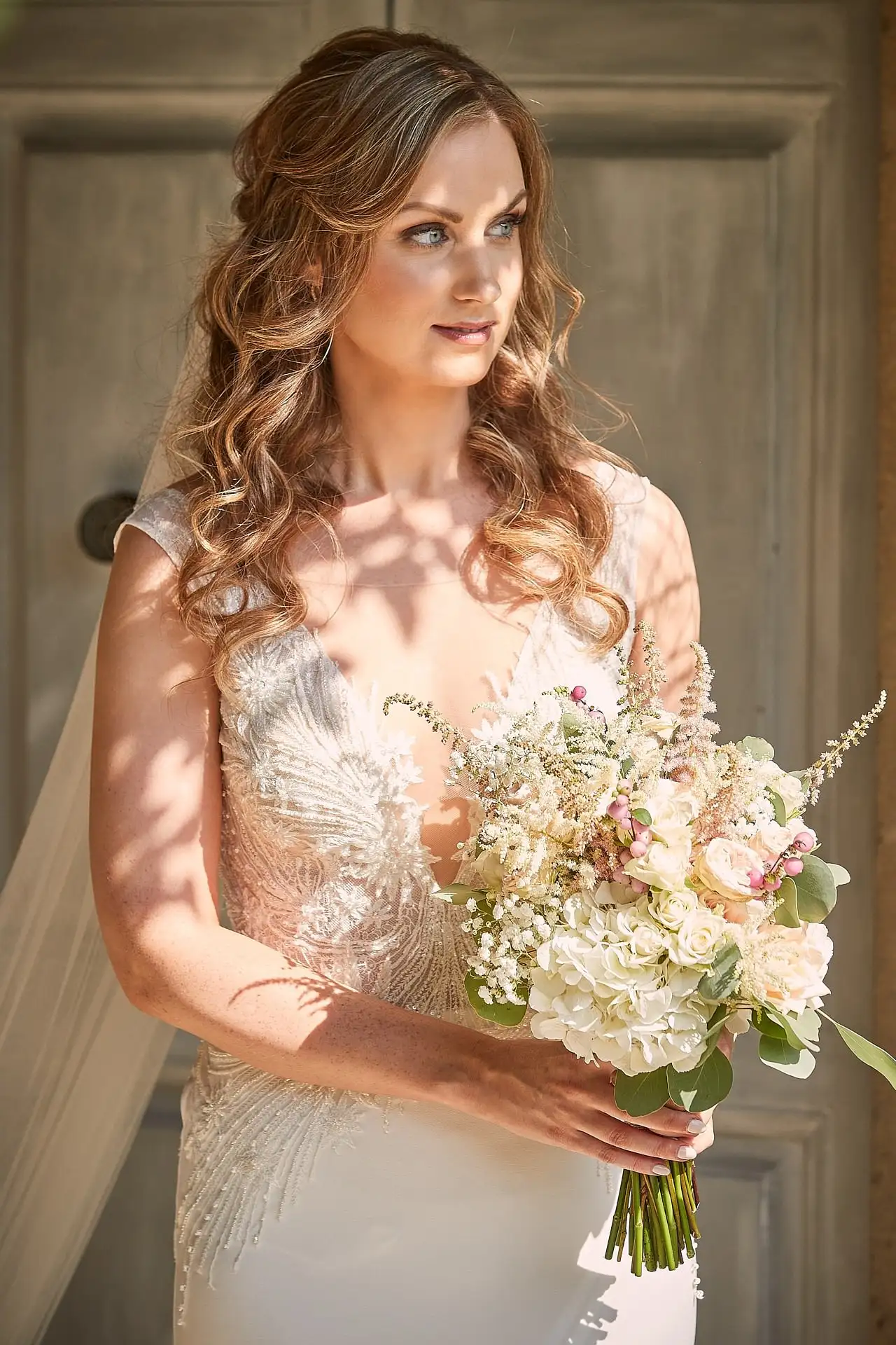 elegant catholic wedding for two