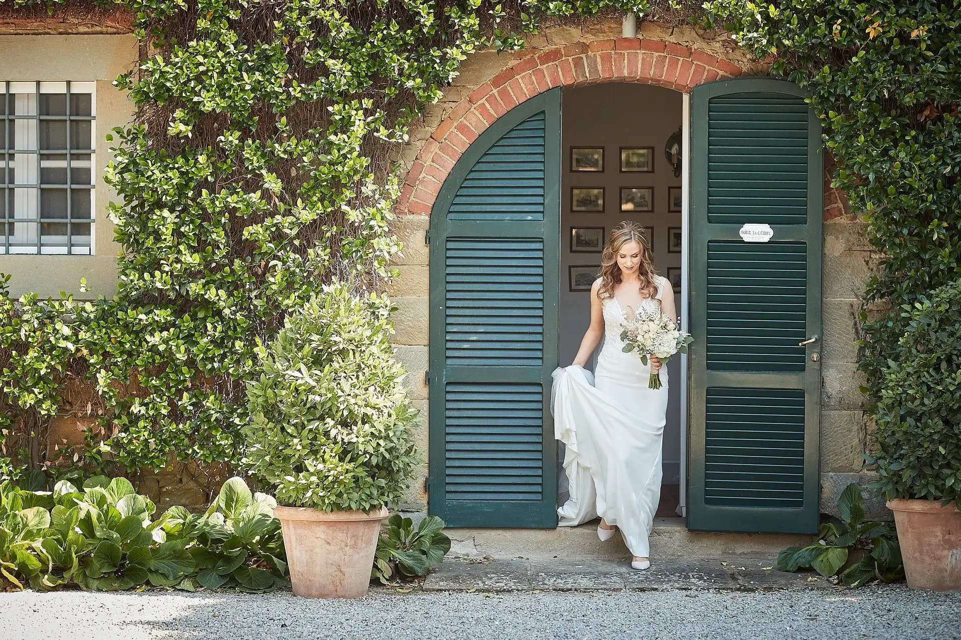 elegant catholic wedding for two