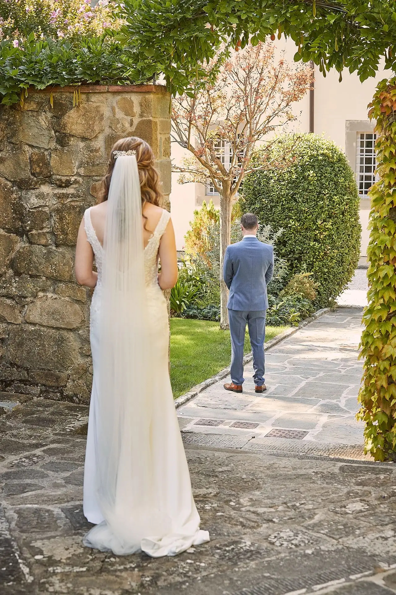 elegant catholic wedding for two