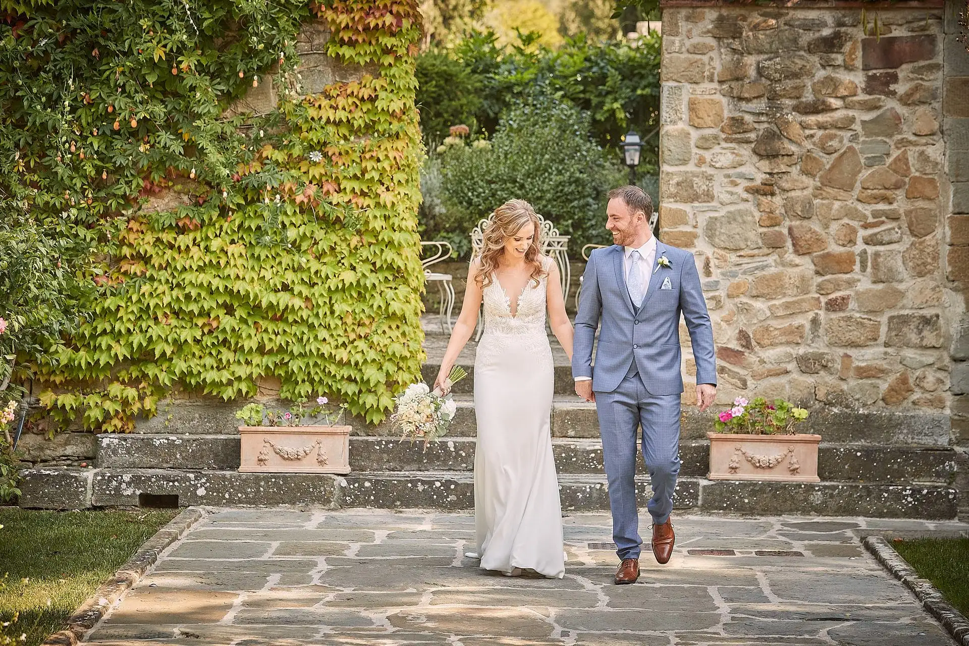 elegant catholic wedding for two