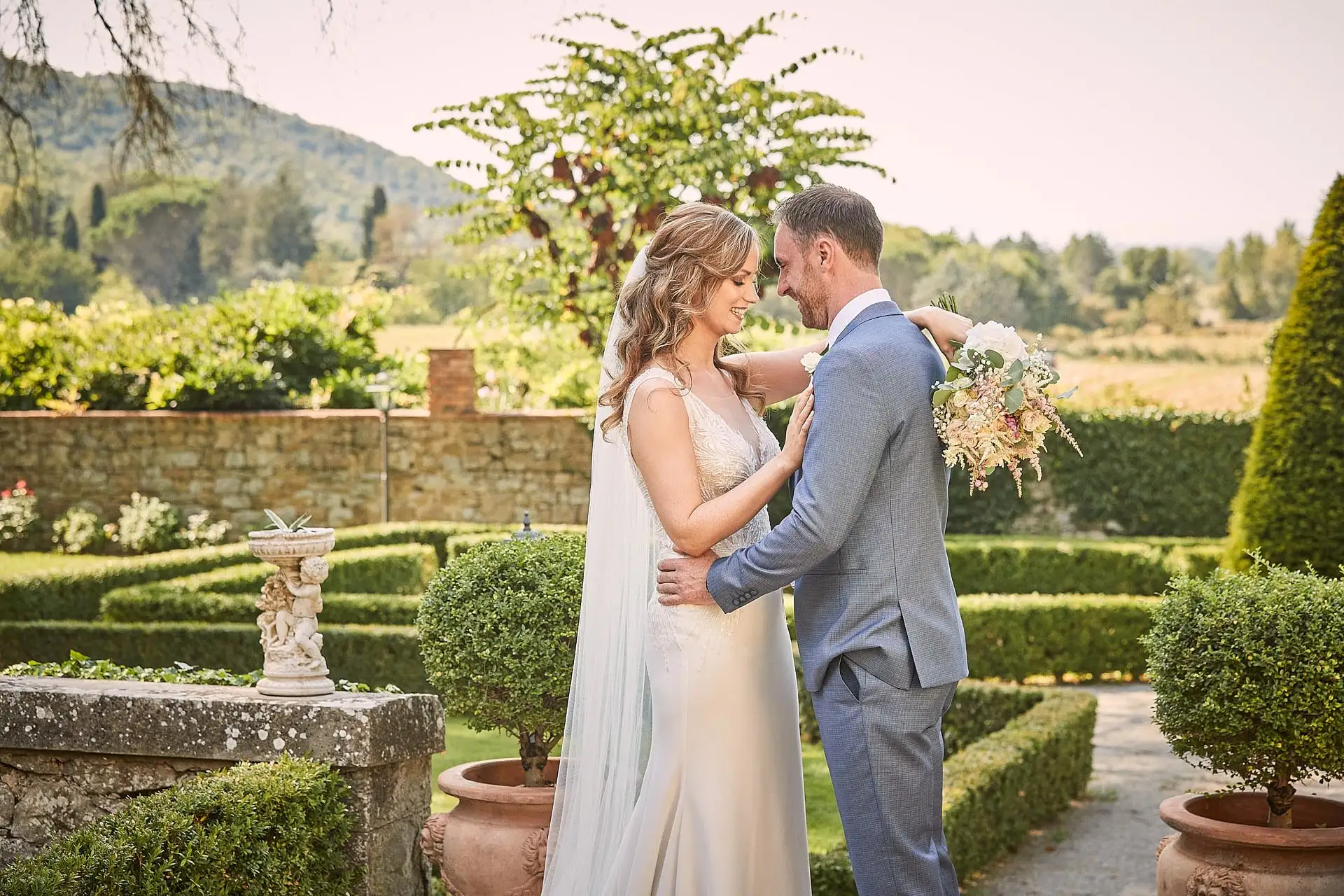 elegant catholic wedding for two