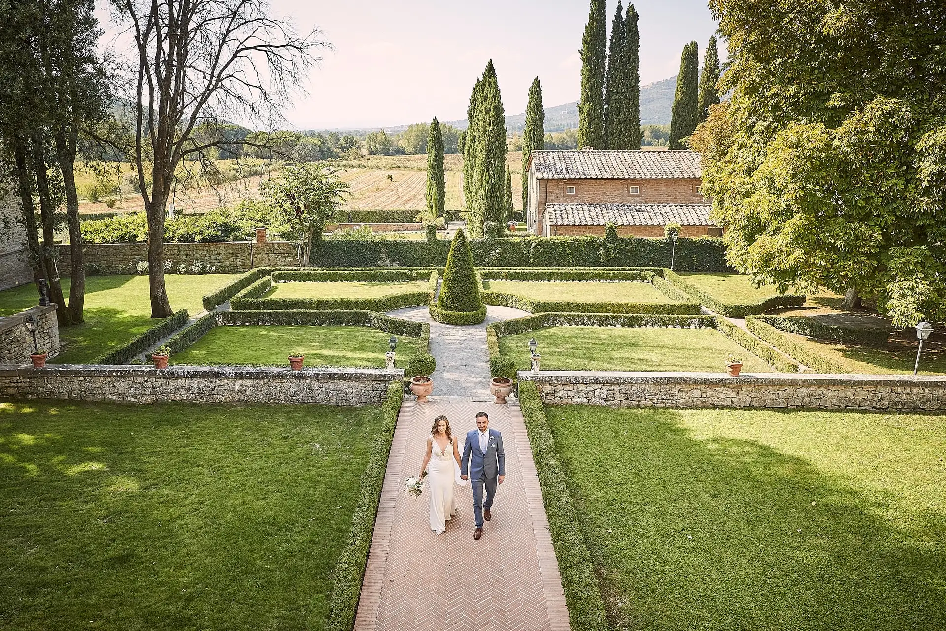 elegant catholic wedding for two