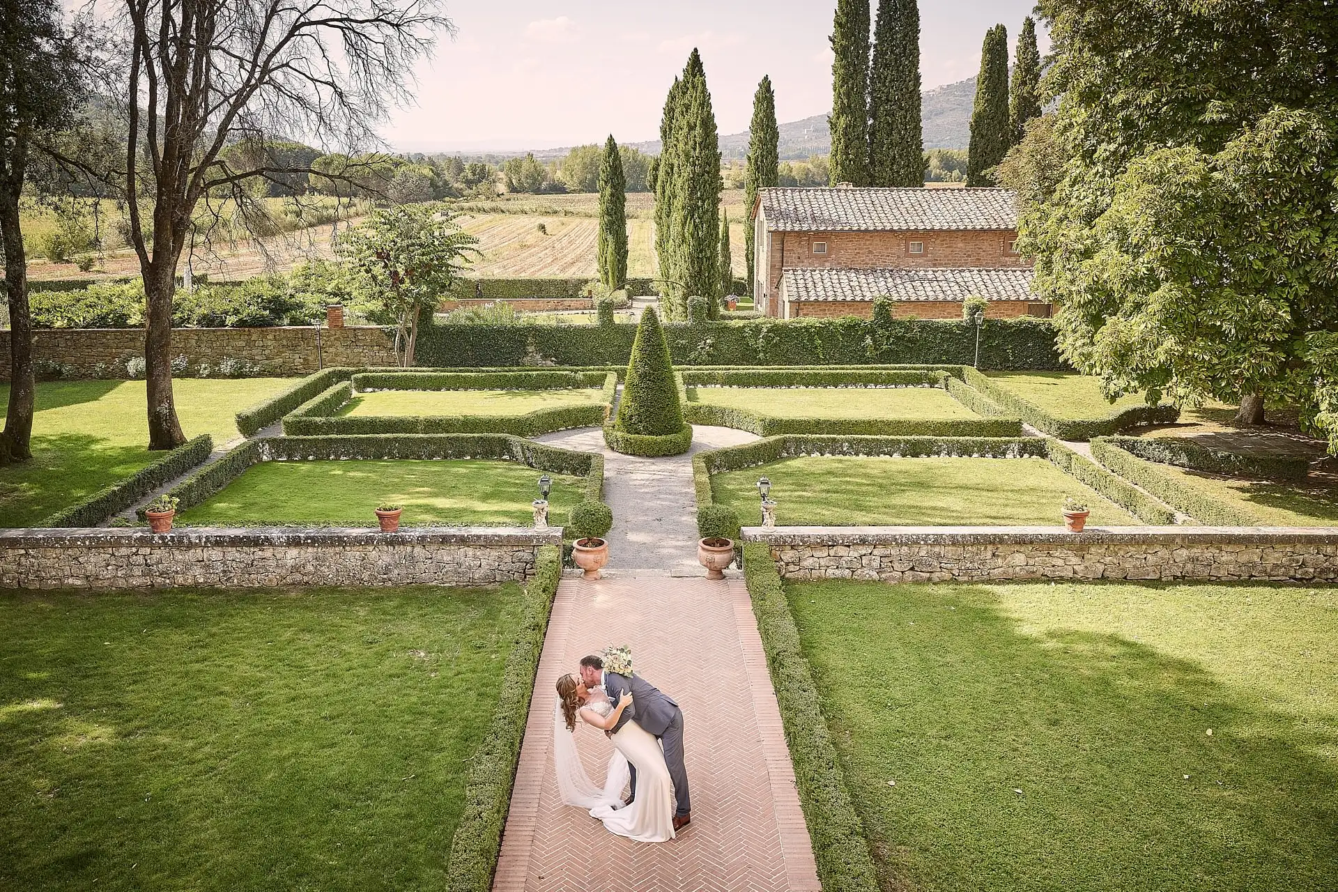 elegant catholic wedding for two