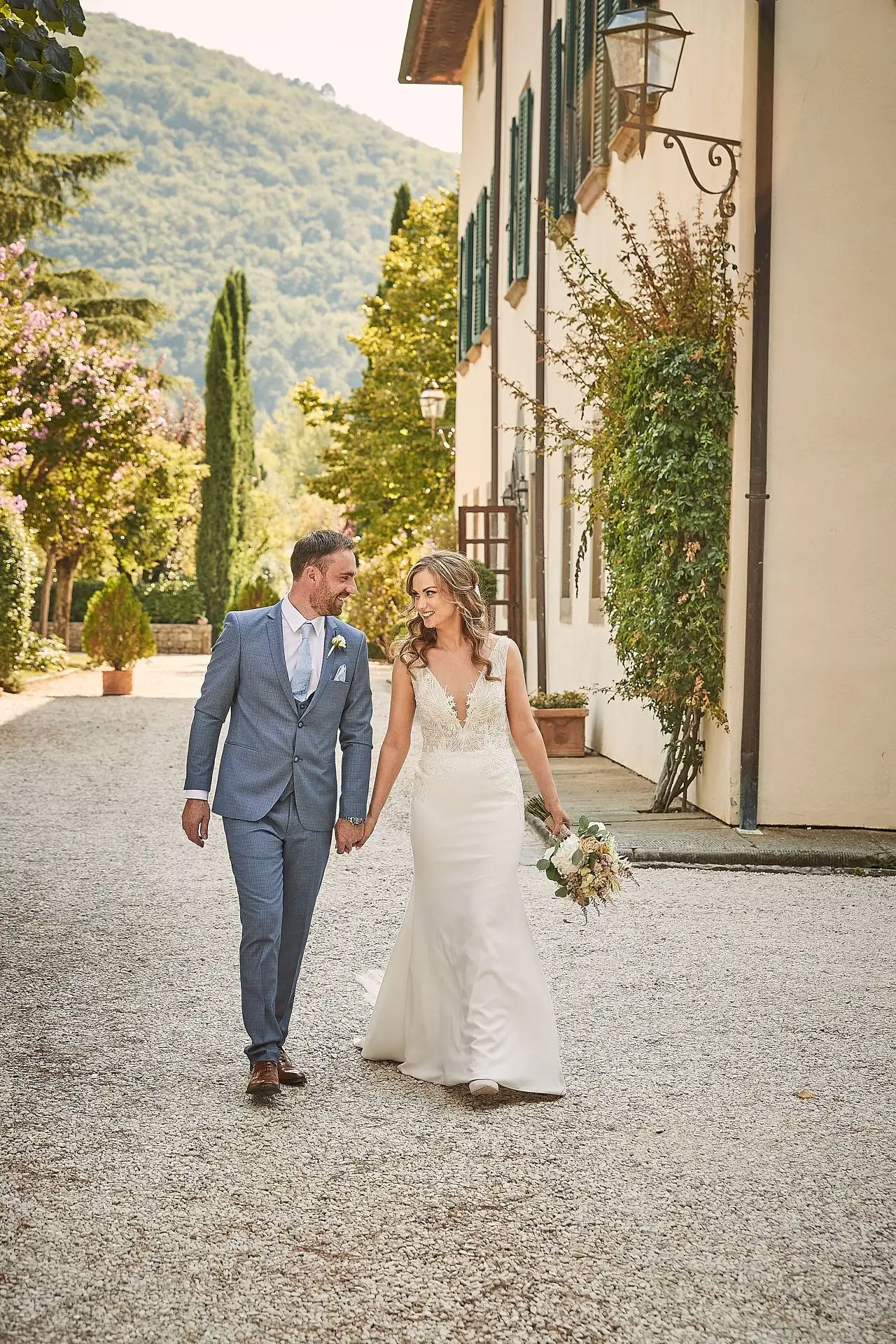 elegant catholic wedding for two