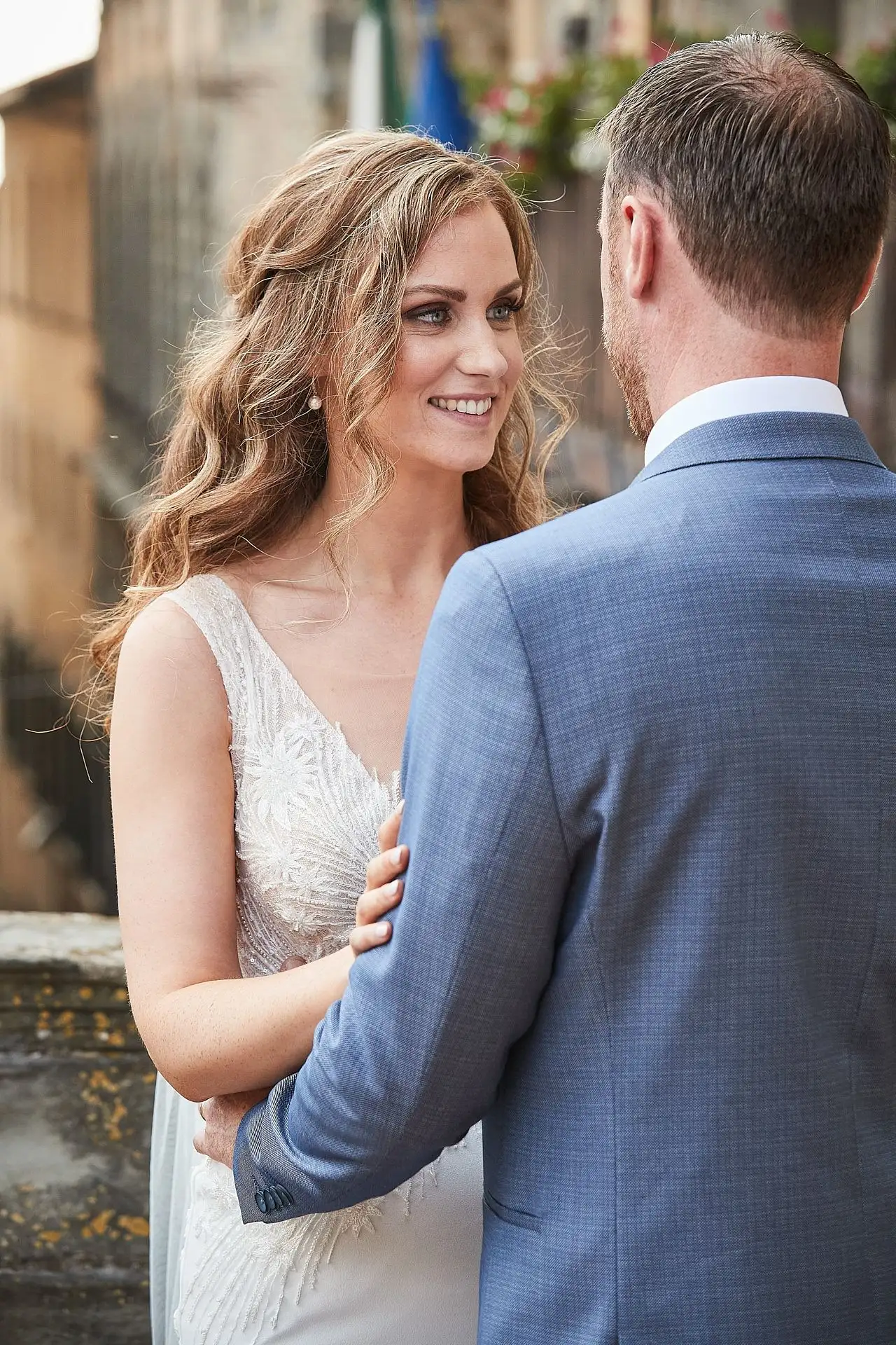 elegant catholic wedding for two