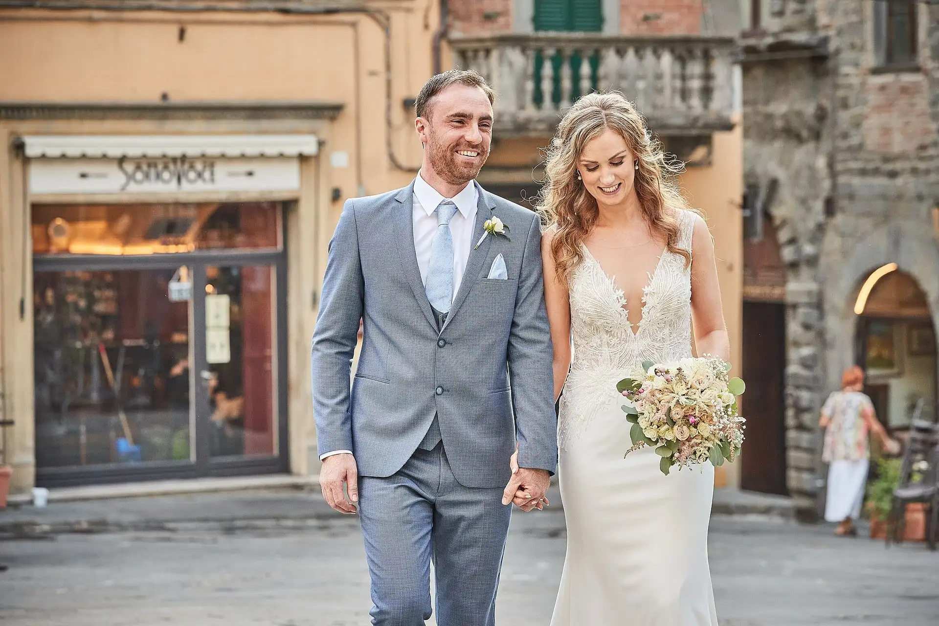 elegant catholic wedding for two