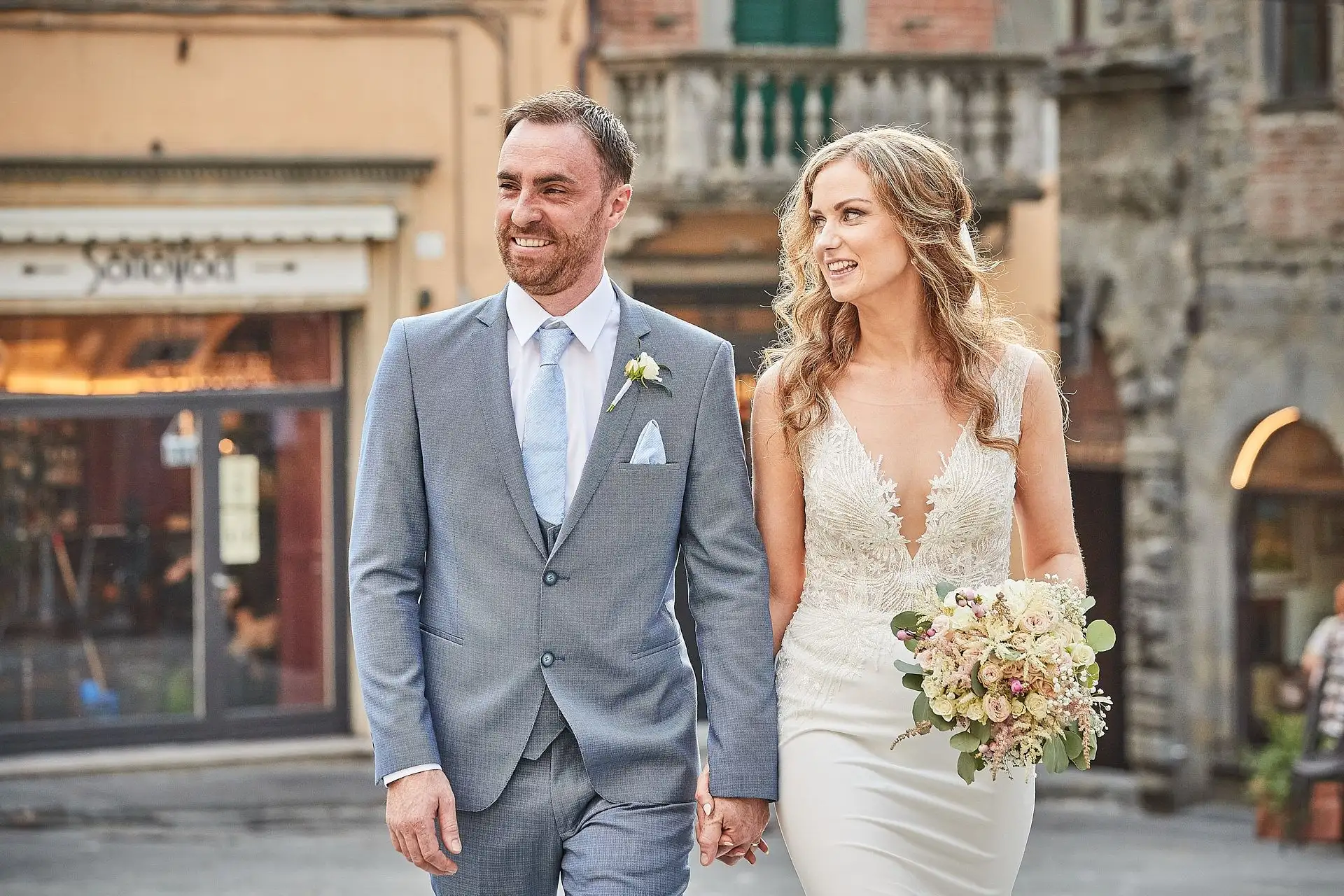 elegant catholic wedding for two