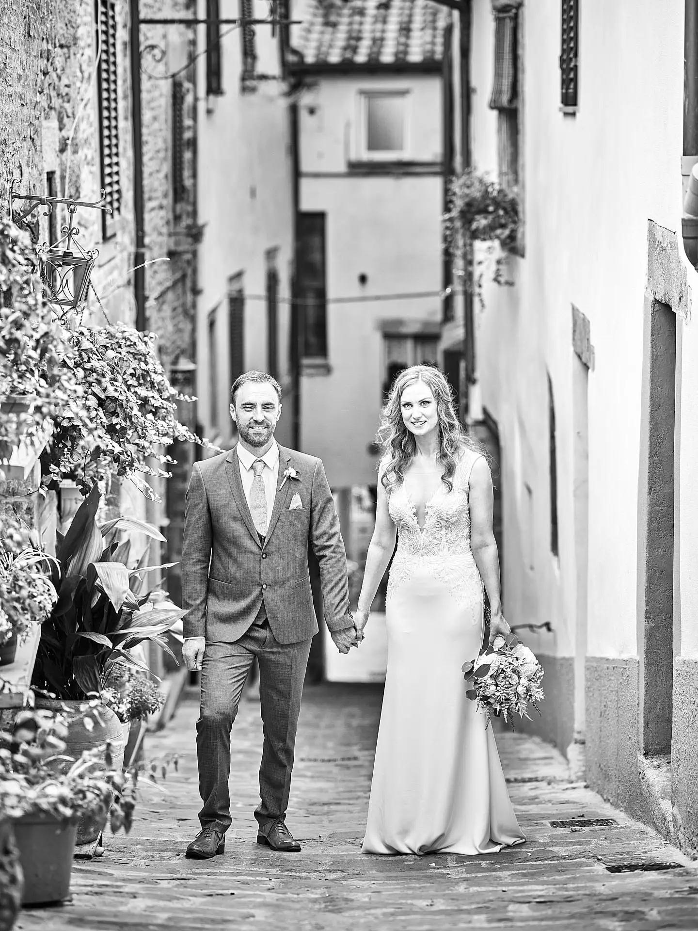 elegant catholic wedding for two