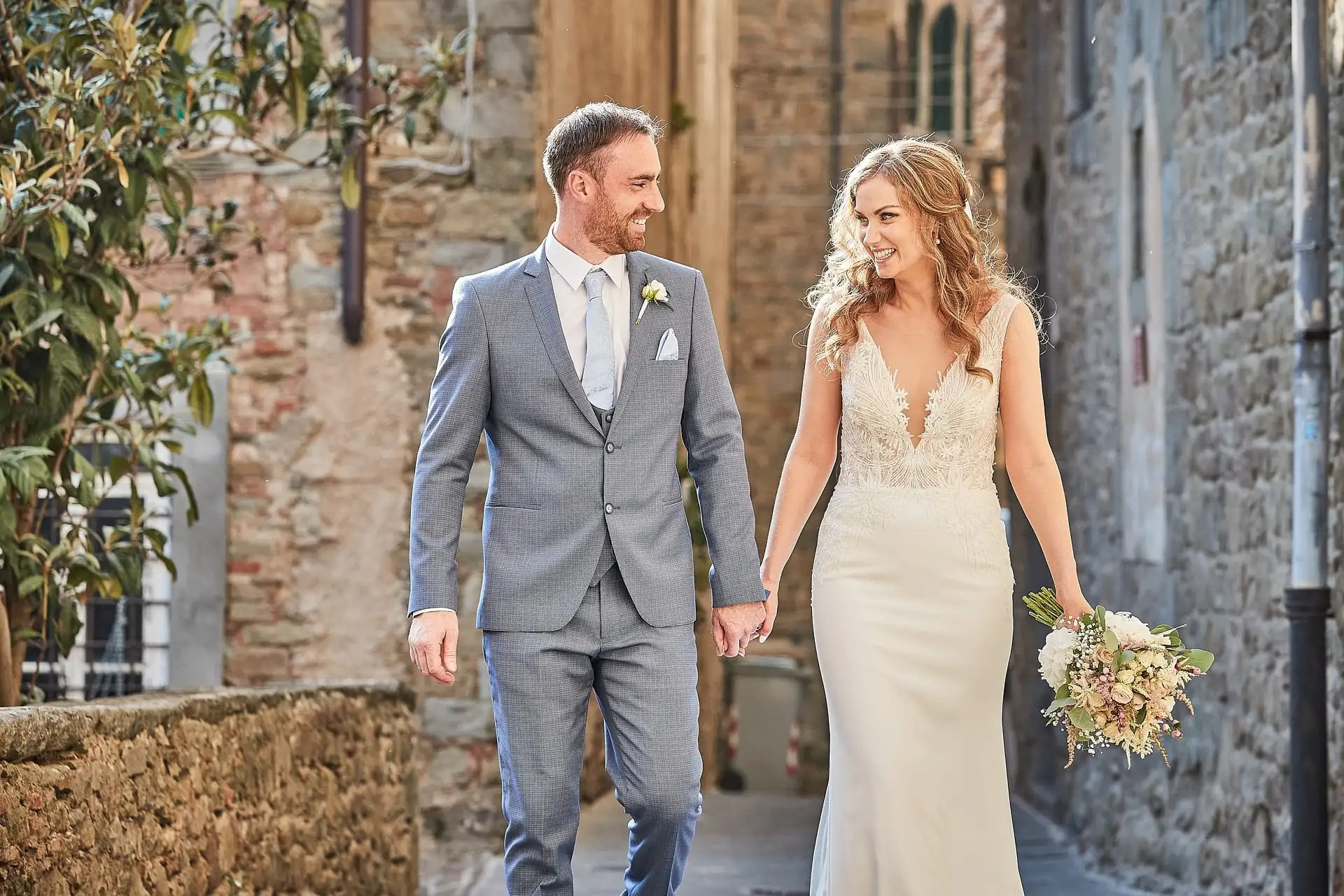 elegant catholic wedding for two