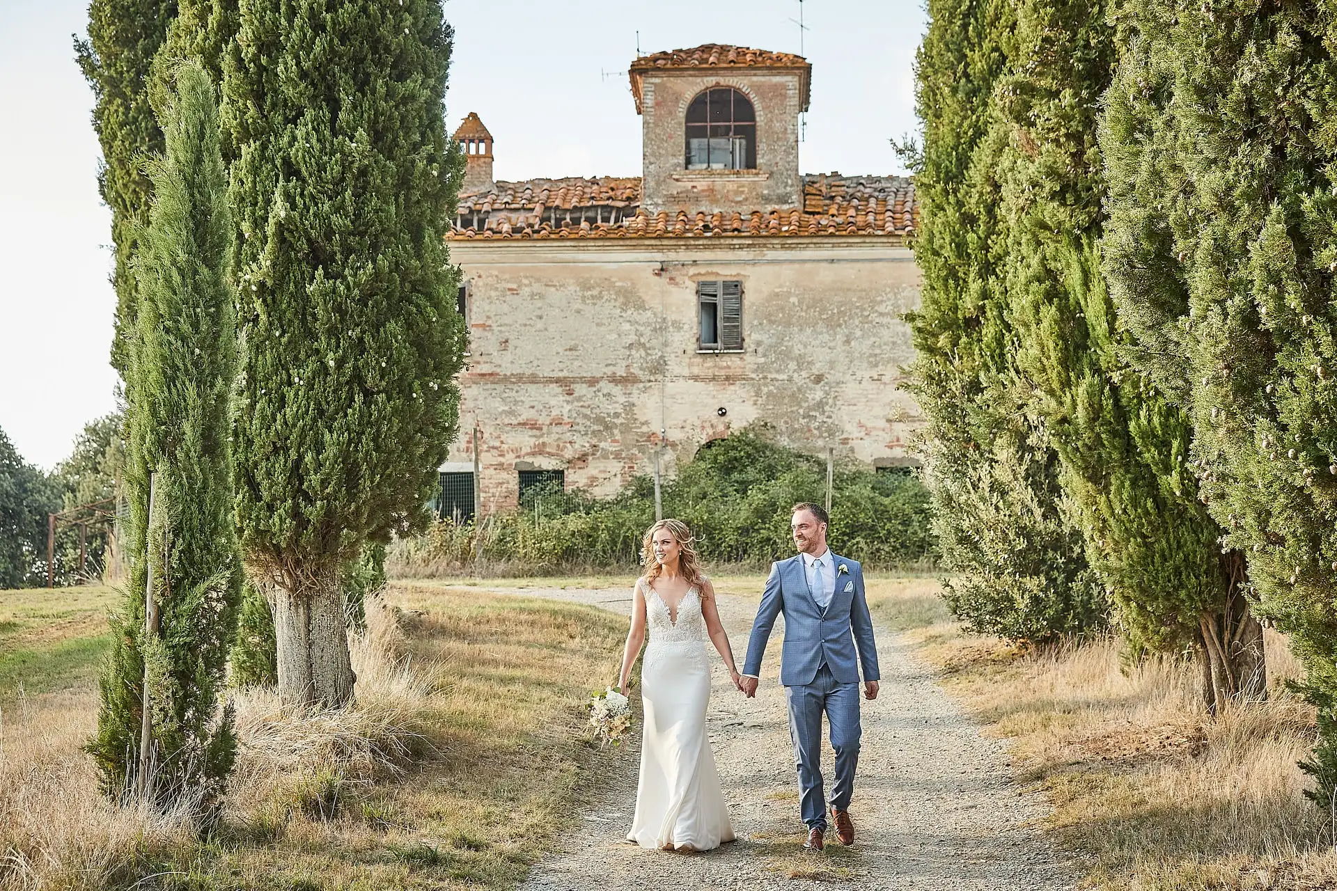 elegant catholic wedding for two