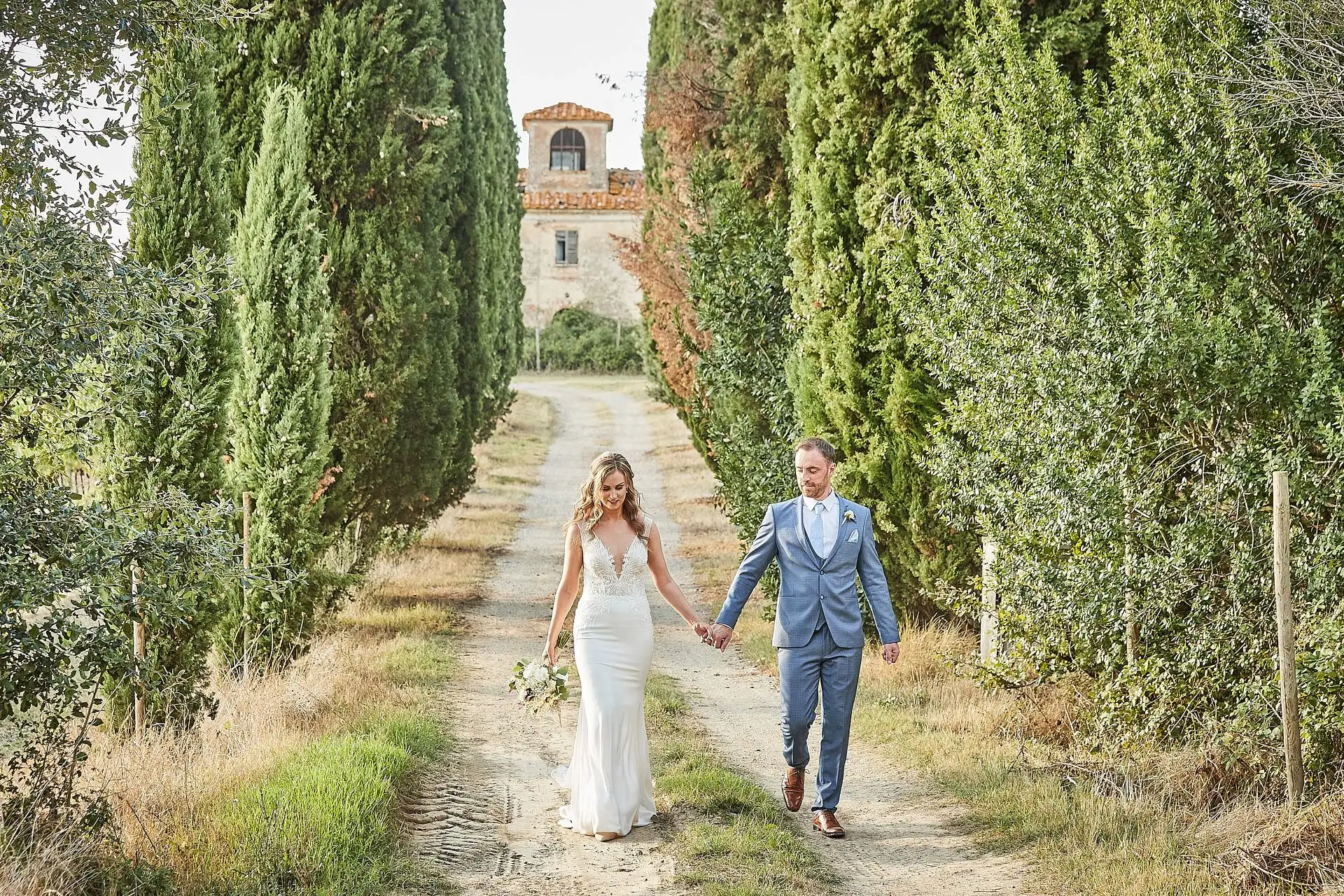 elegant catholic wedding for two