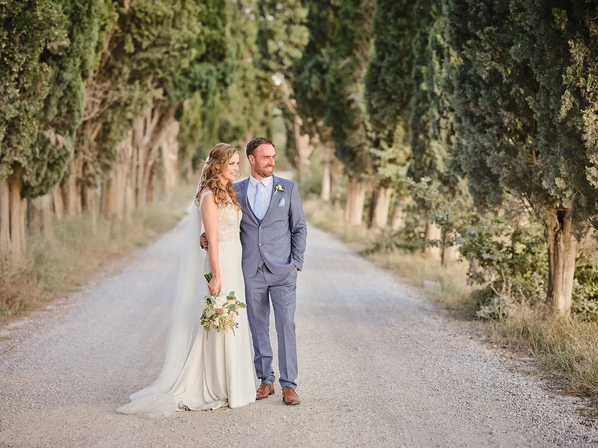 elegant catholic wedding for two