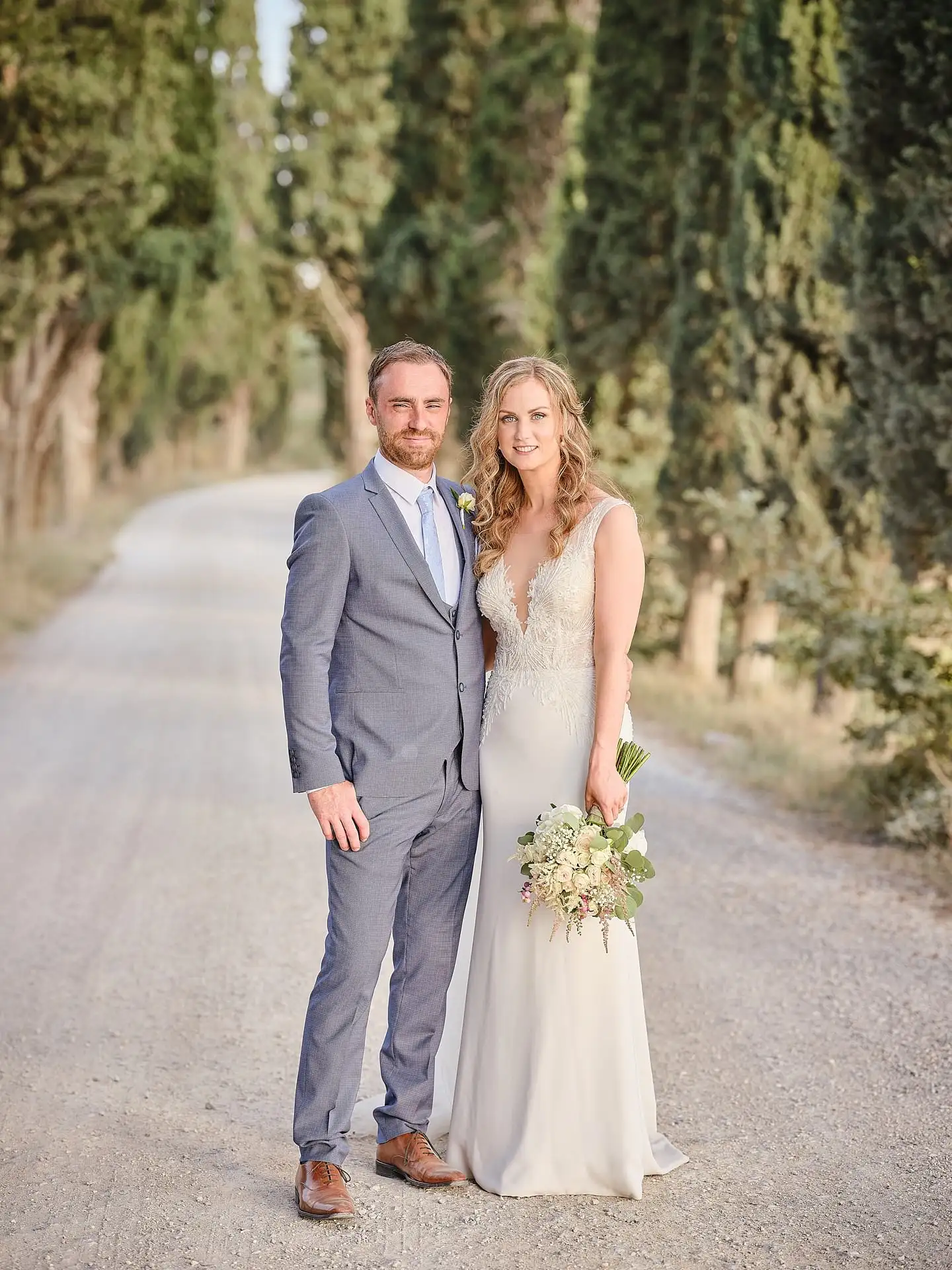 elegant catholic wedding for two