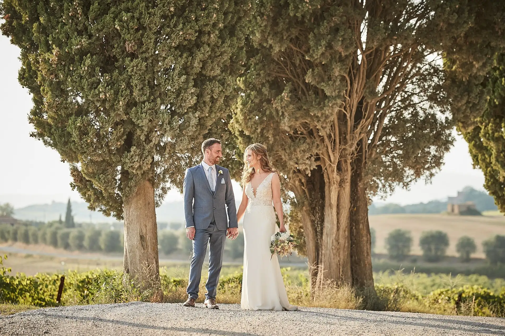 elegant catholic wedding for two