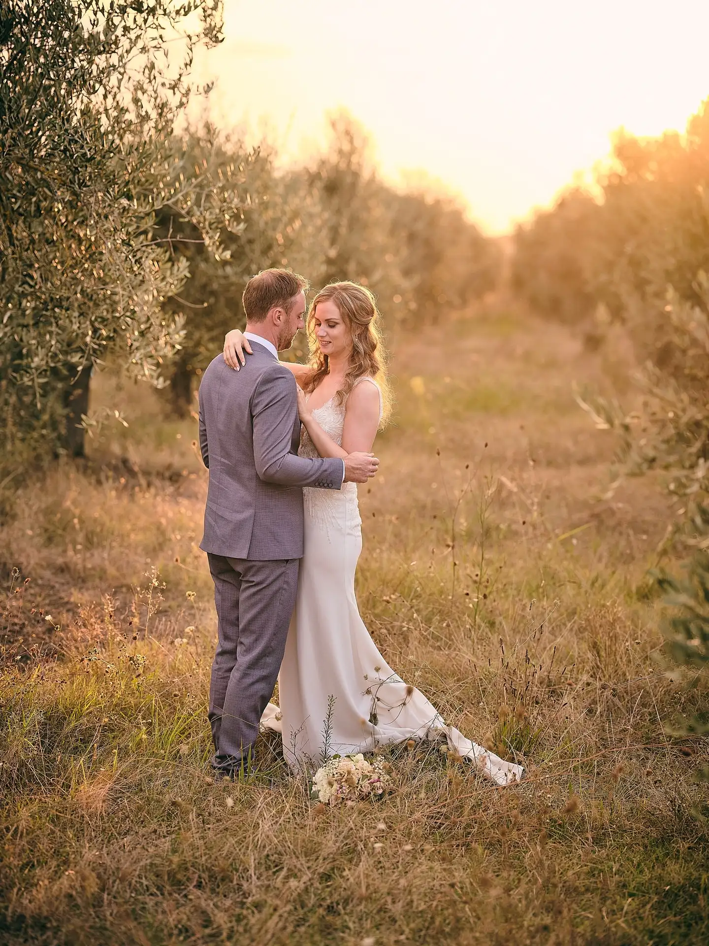 elegant catholic wedding for two